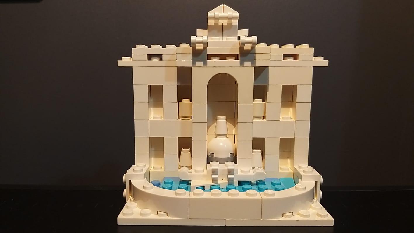 Trevi Fountain From Lego