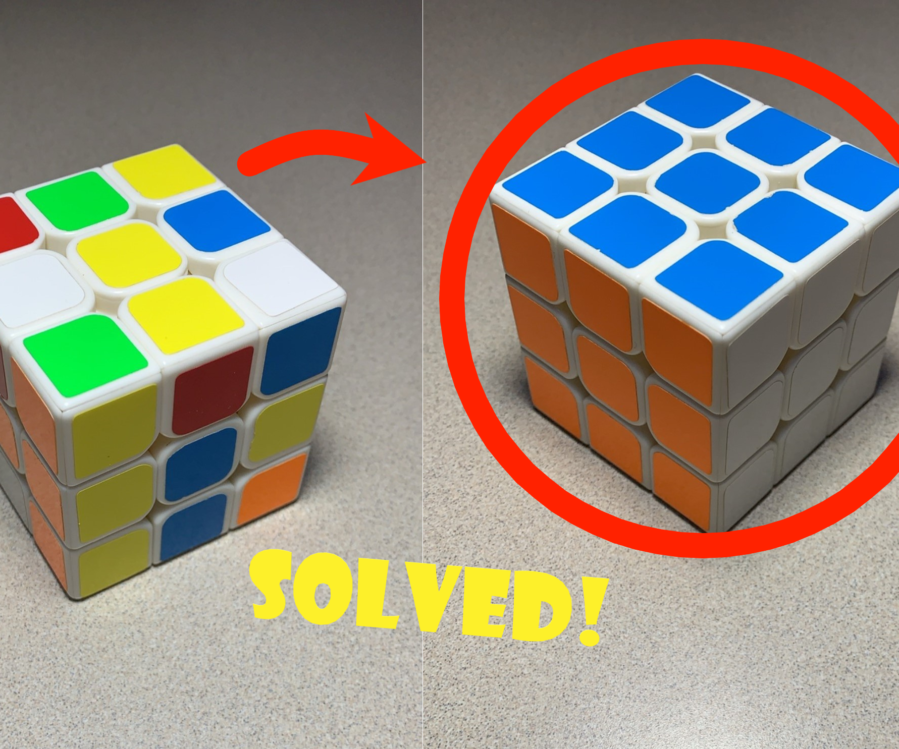How to solve a Rubik's Cube