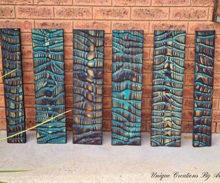 How to create an abalone effect on wood