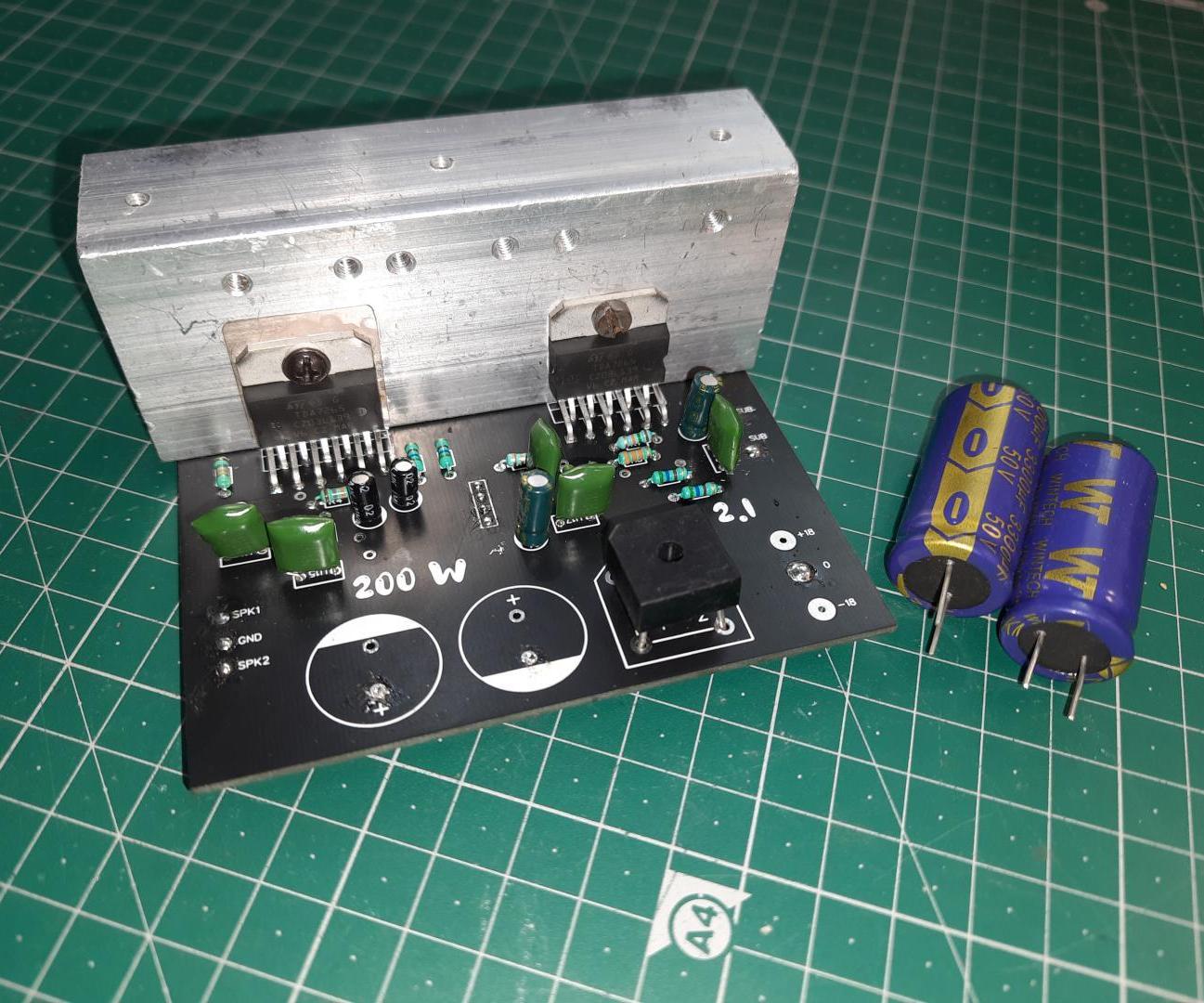 Hi-Fi Audio Amplifier for Home -100watt