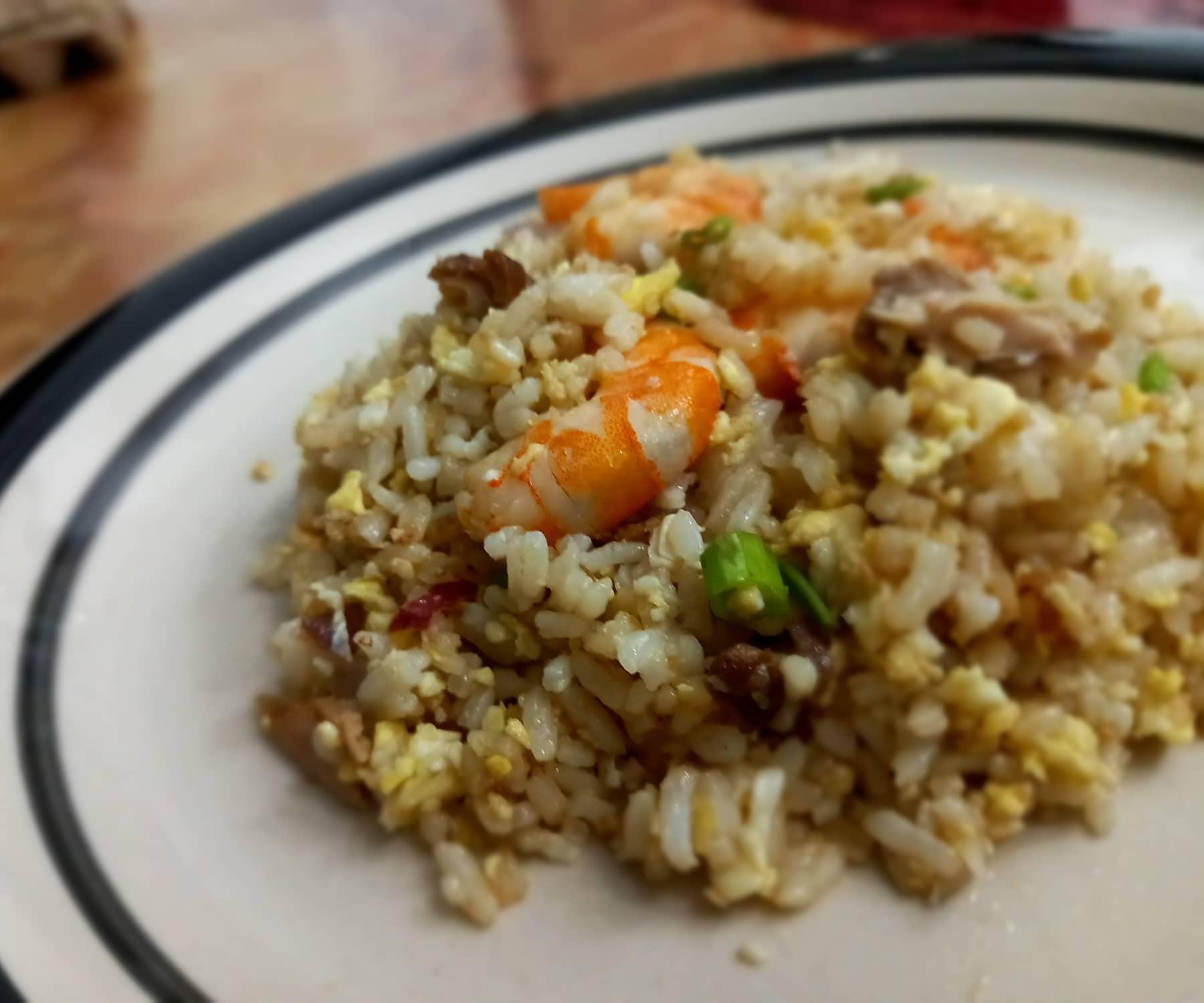 LEFTOVER FRIED RICE