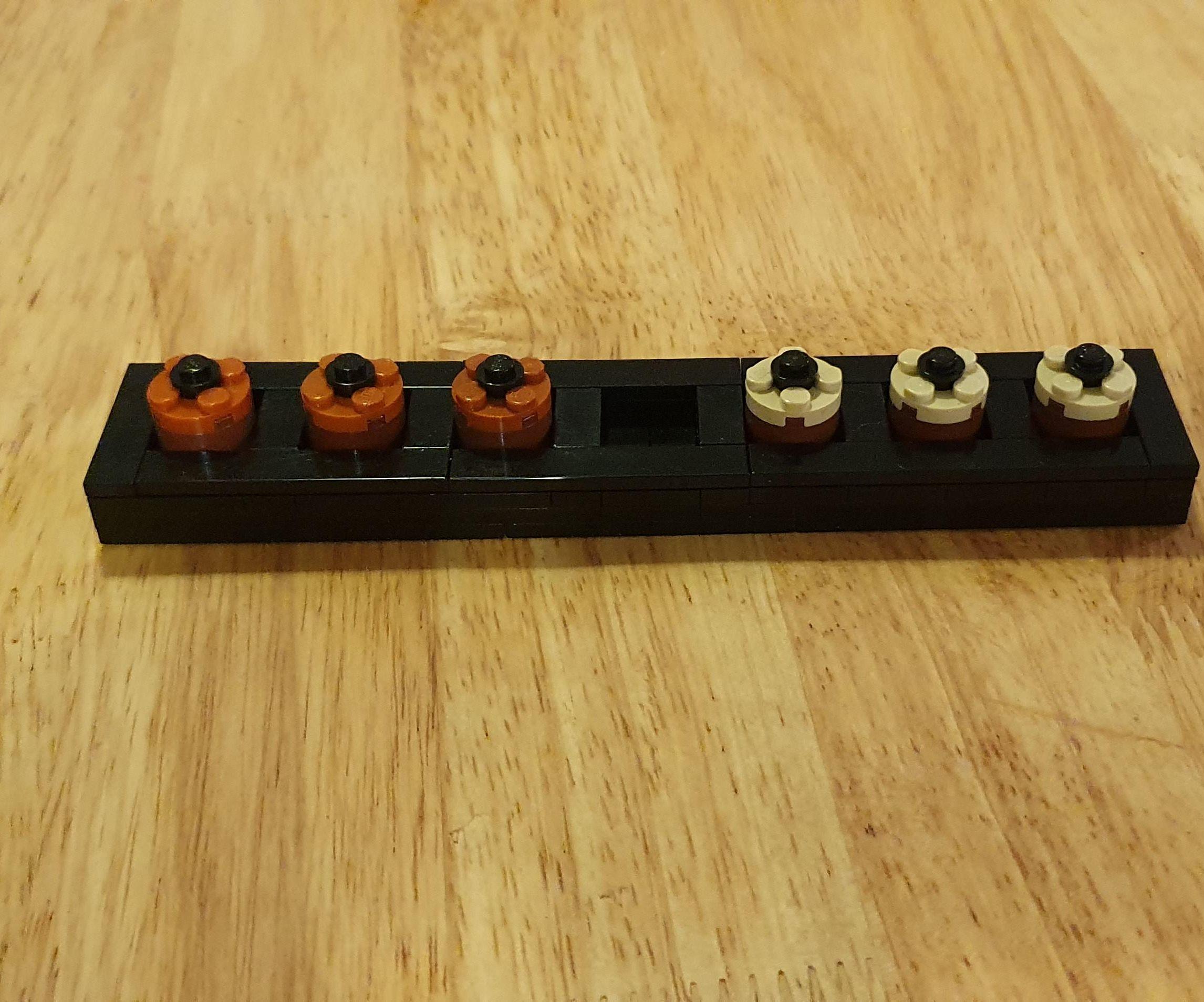 Lego Swap the Pegs Puzzle