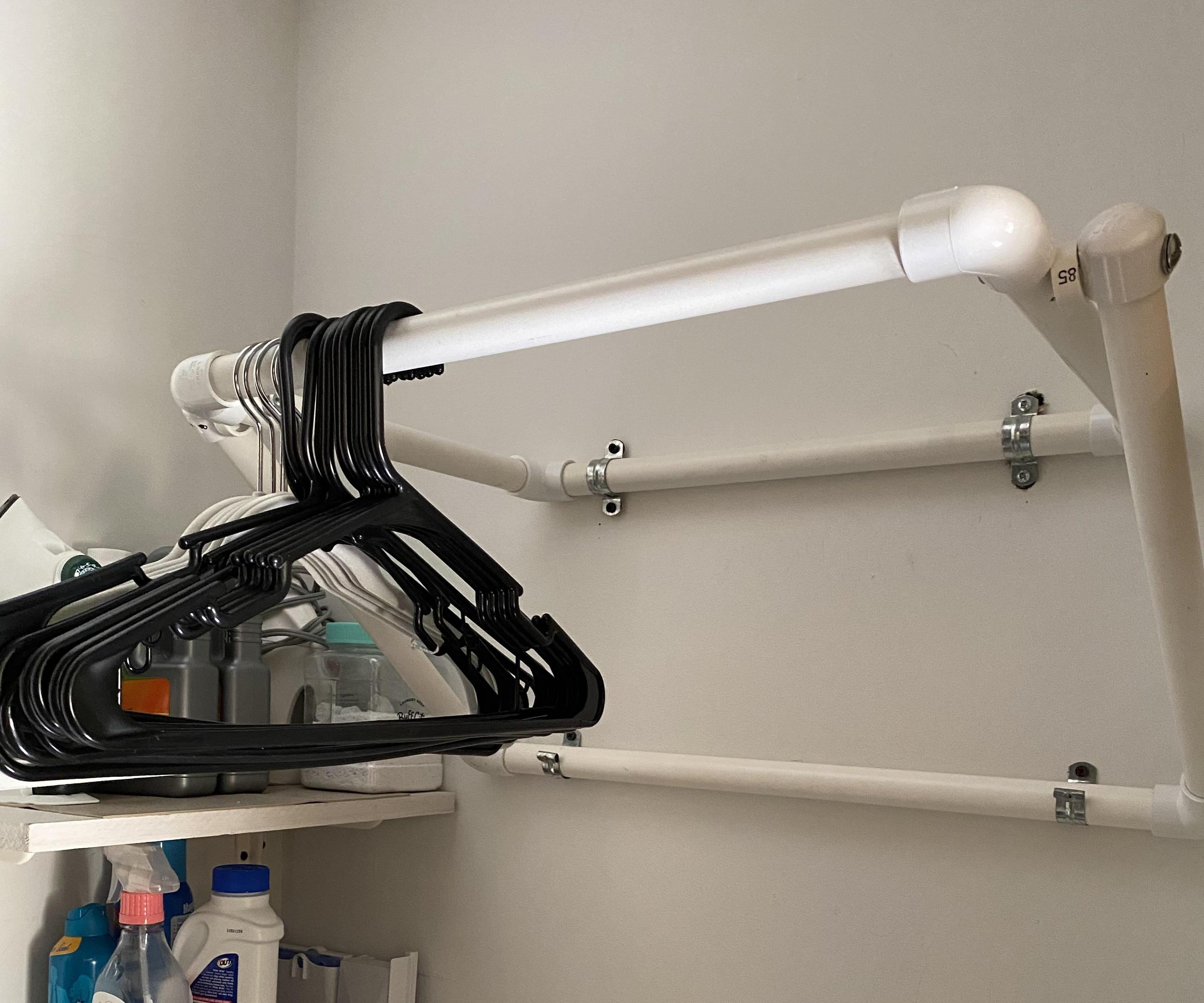 Custom Collapsible Clothes Hanging Rack