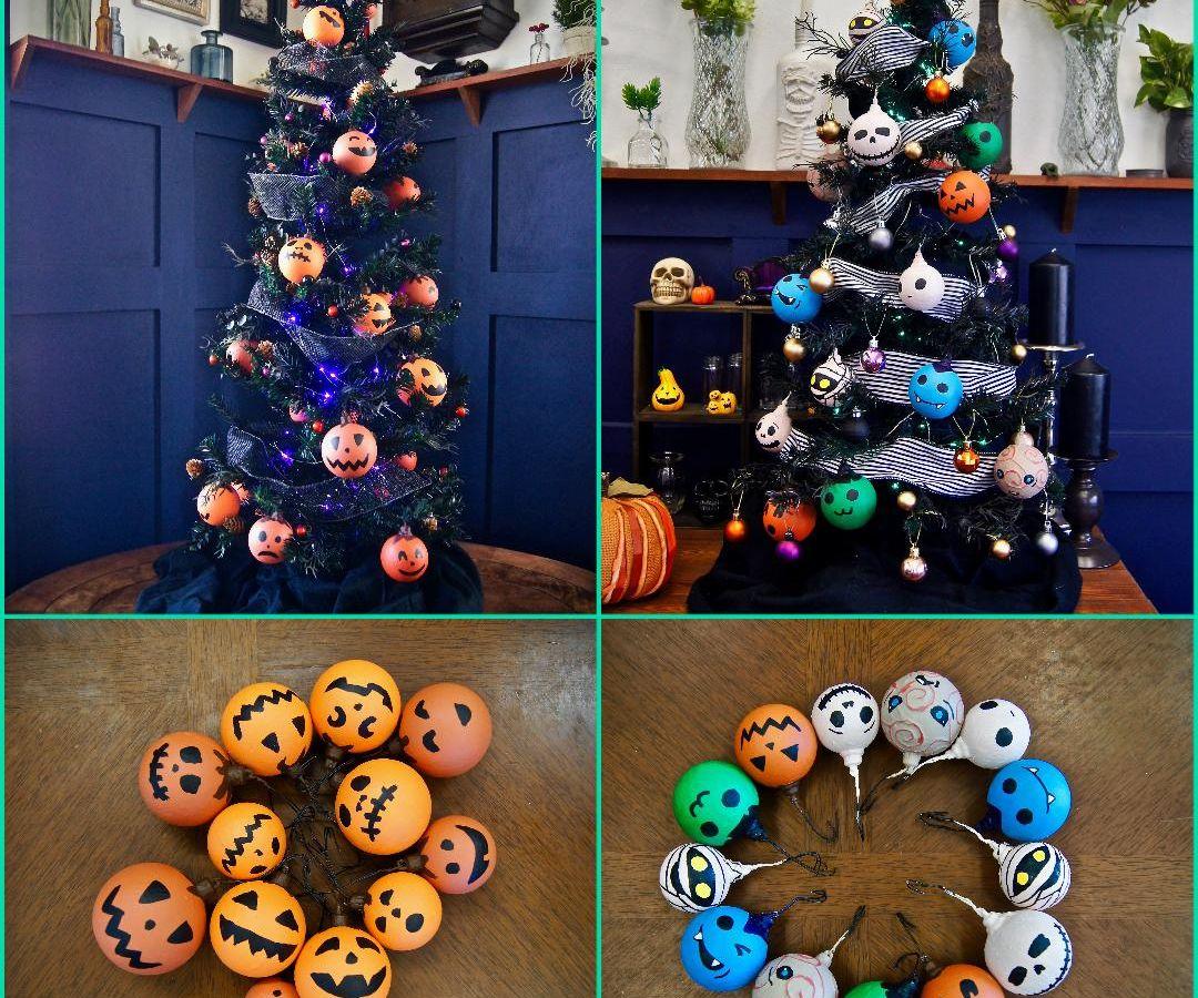Halloween Trees AND Super Awesome Ornaments! 