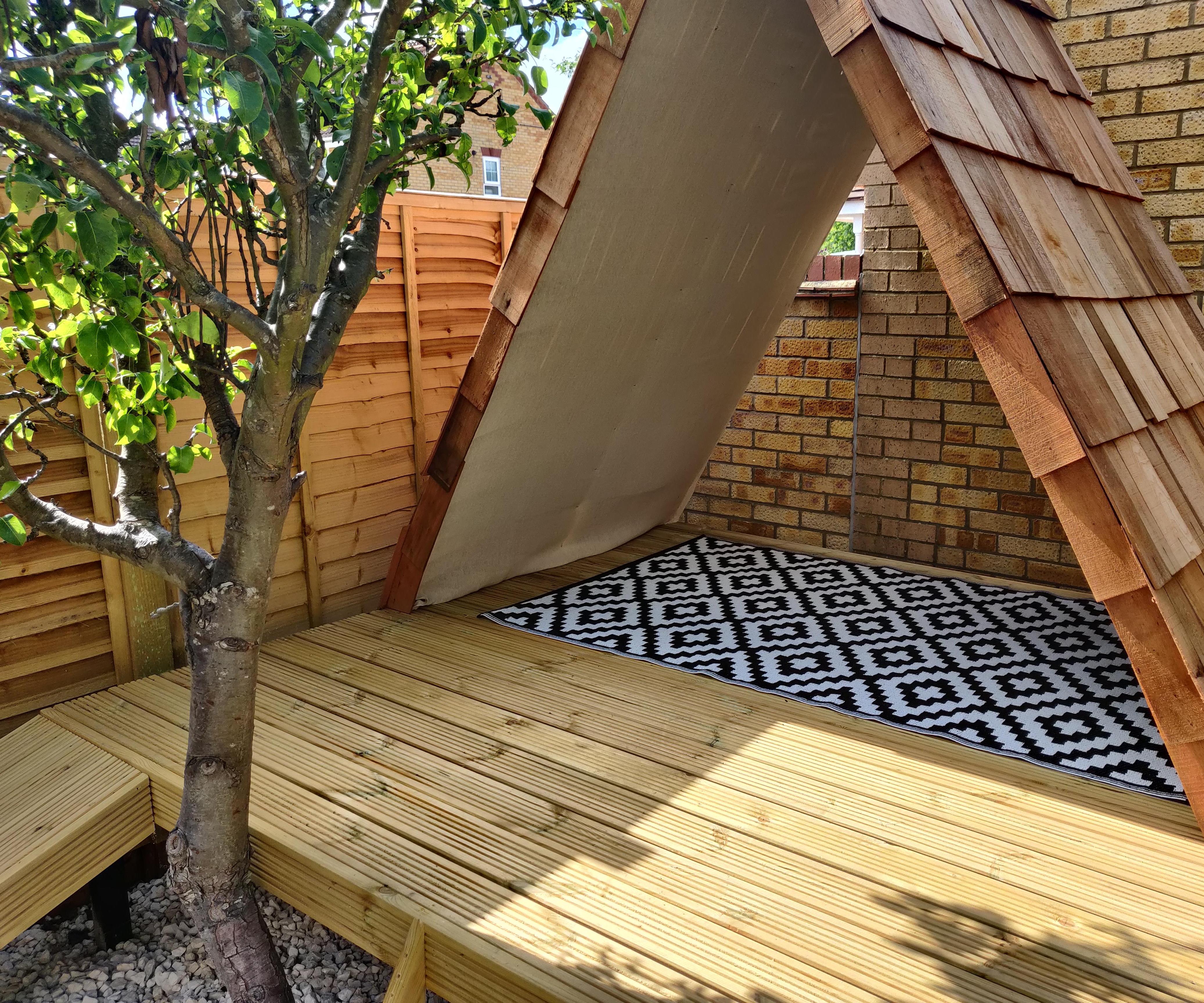 How I Build an A-Frame Playhouse 