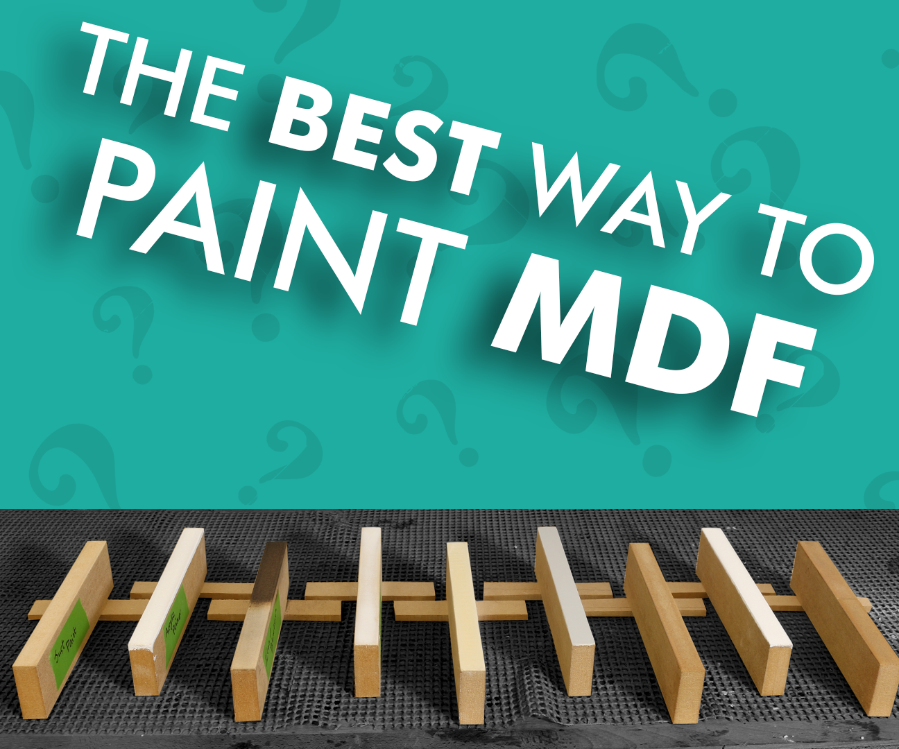 What Is the BEST Way to Paint MDF? - 9 Methods Tested