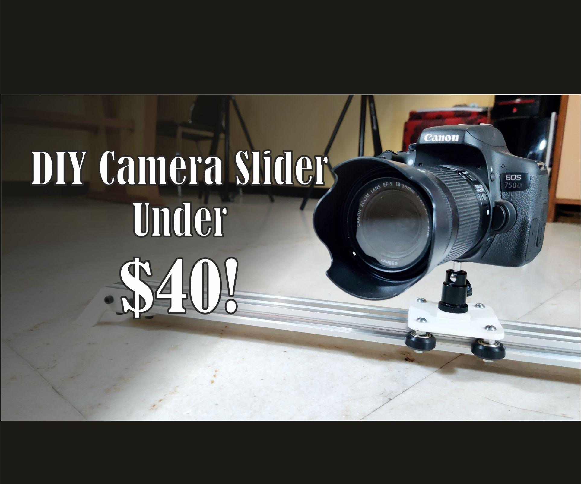 Camera Slider Under $40!
