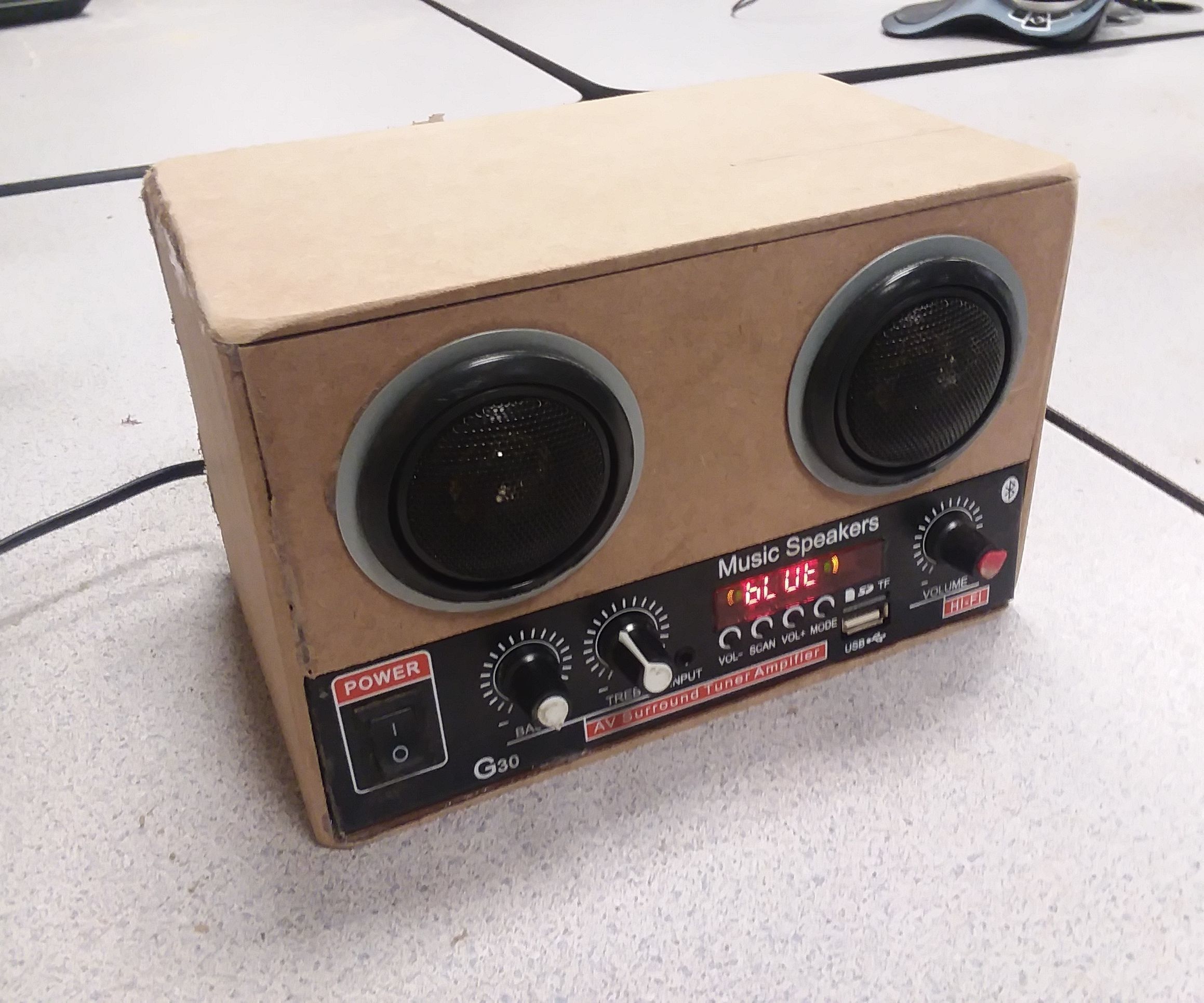 Simple Mini Bluetooth Boombox