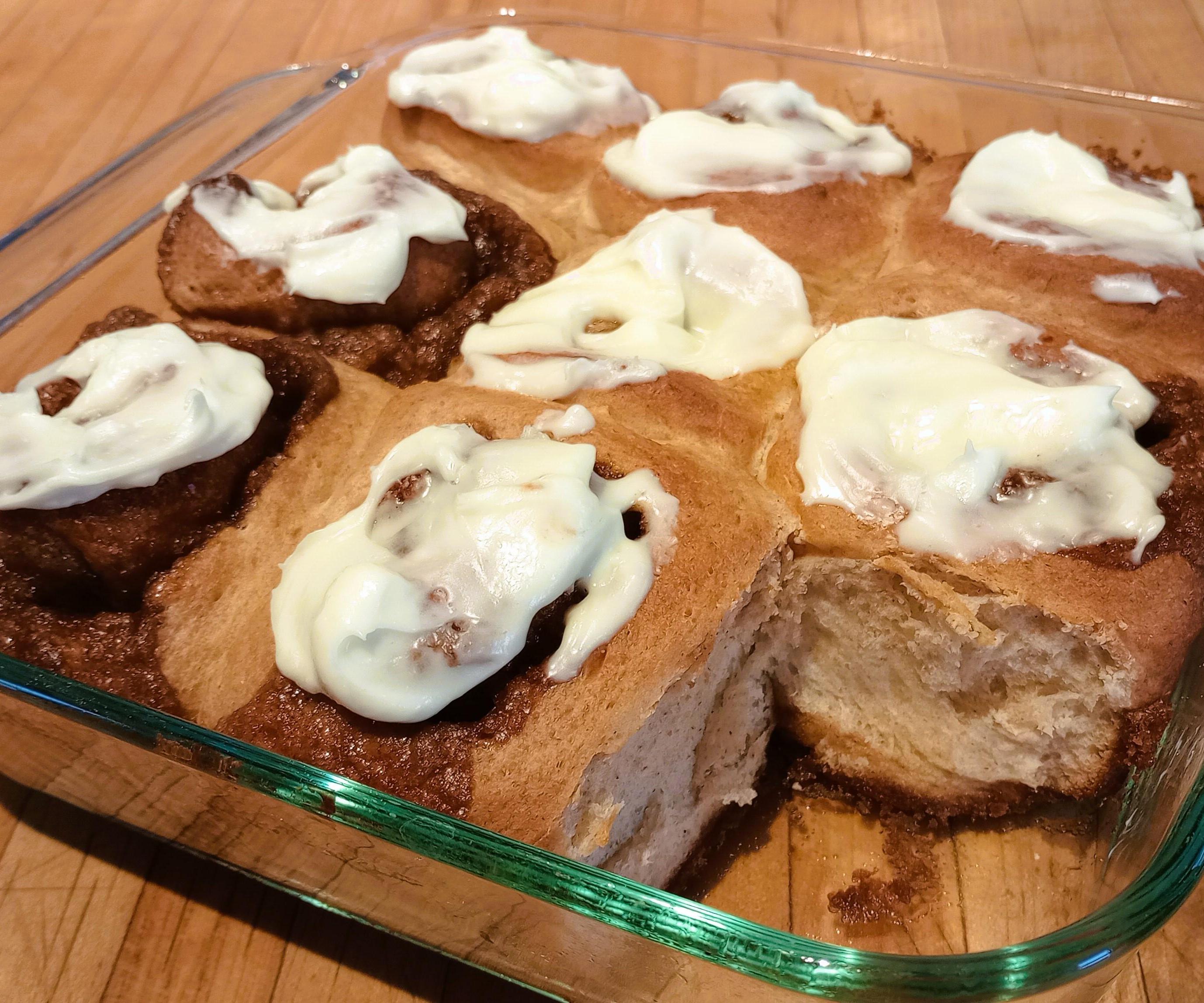 Same-Morning Yeast Cinnamon Rolls