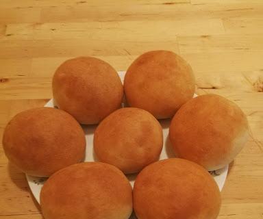 Super Easy No Knead Buns