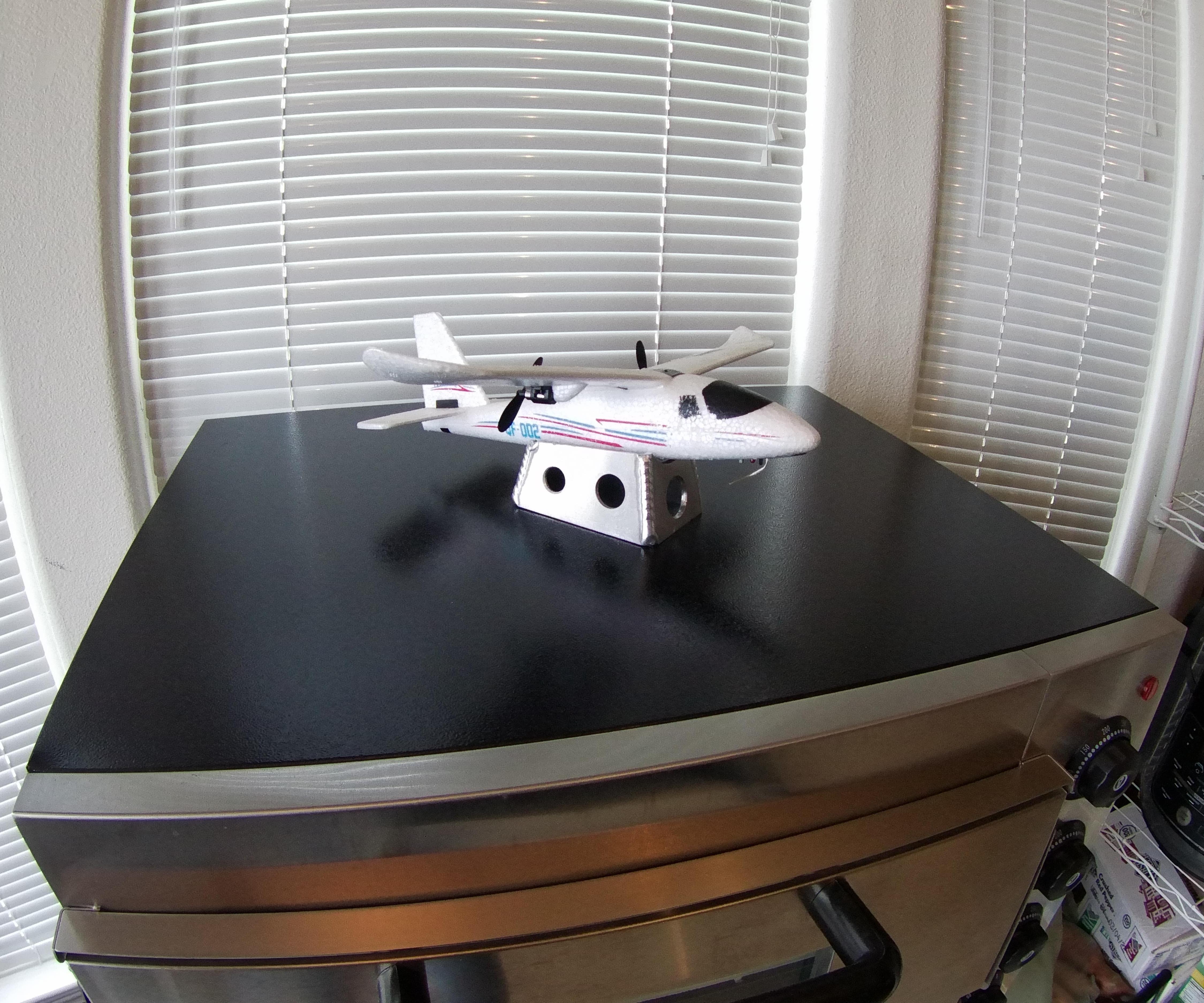 Mini RC Airplane Aluminum Stand Build