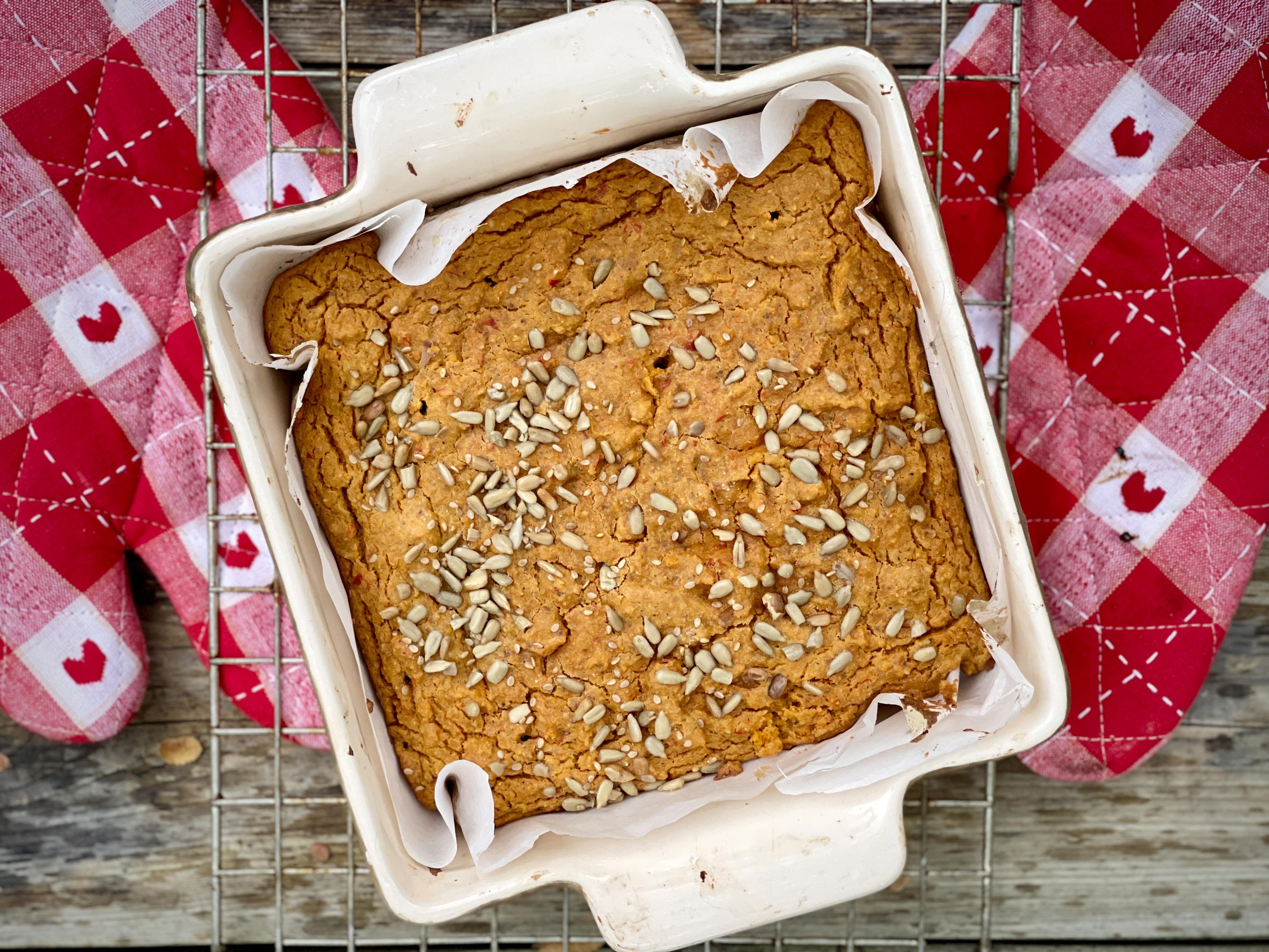 Spicy Harissa Veggie Walnut Pâté