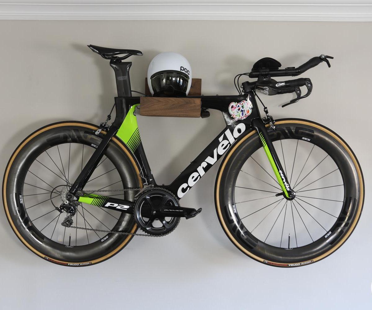 DIY Wall Hanging Bike Rack