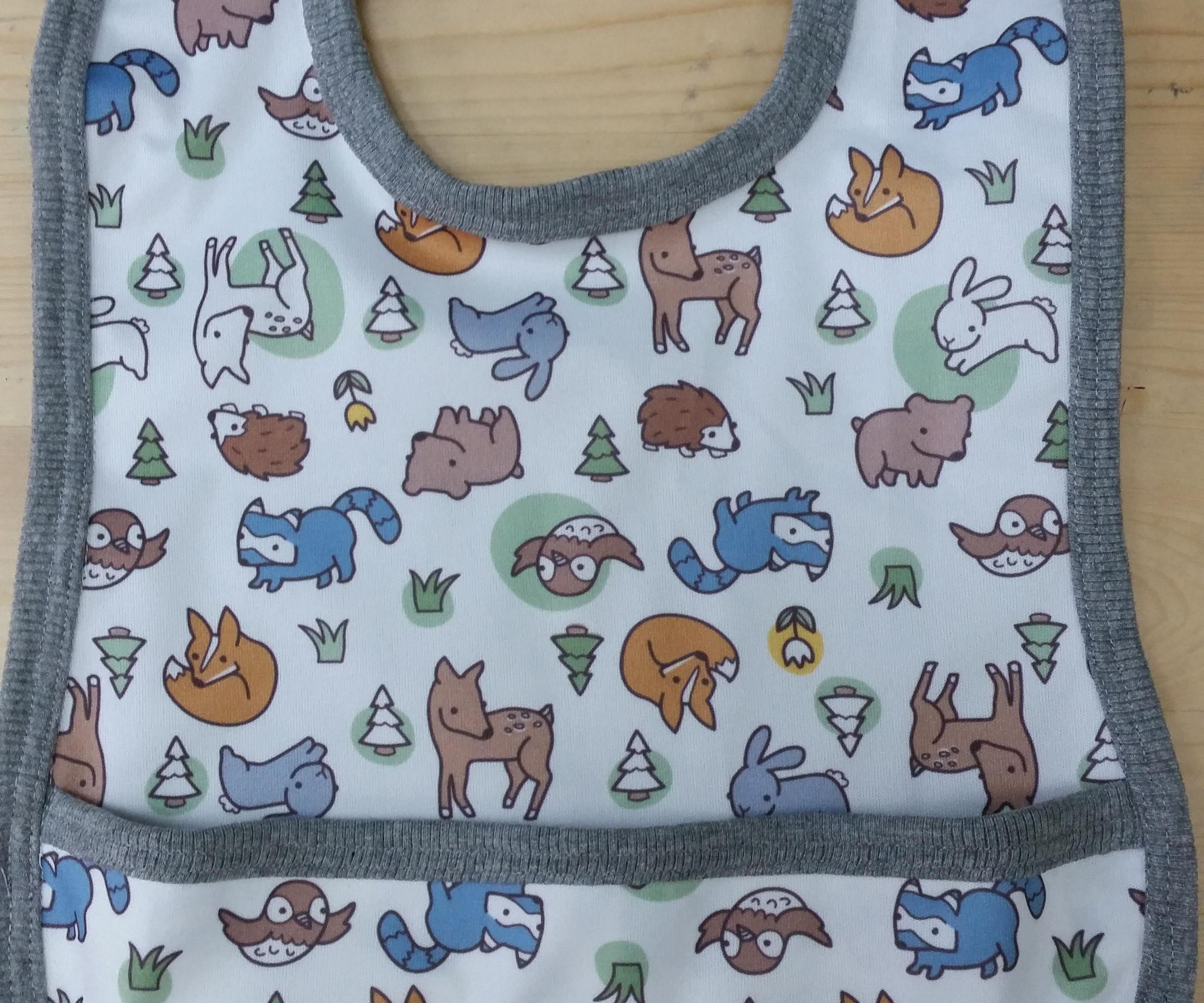 Sewing a Bib With Catch Tray (with Free Pdf Pattern!)