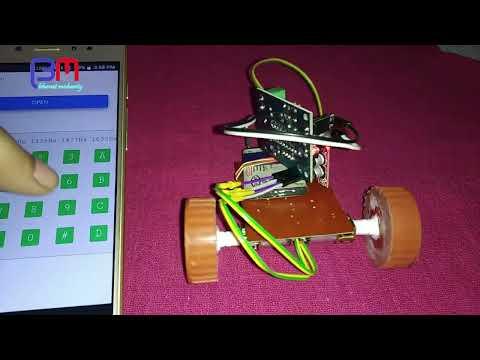 DTMF BLUETOOTH ROBOT
