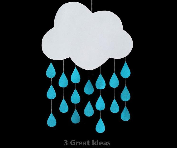 Rainy Cloud Room Decor