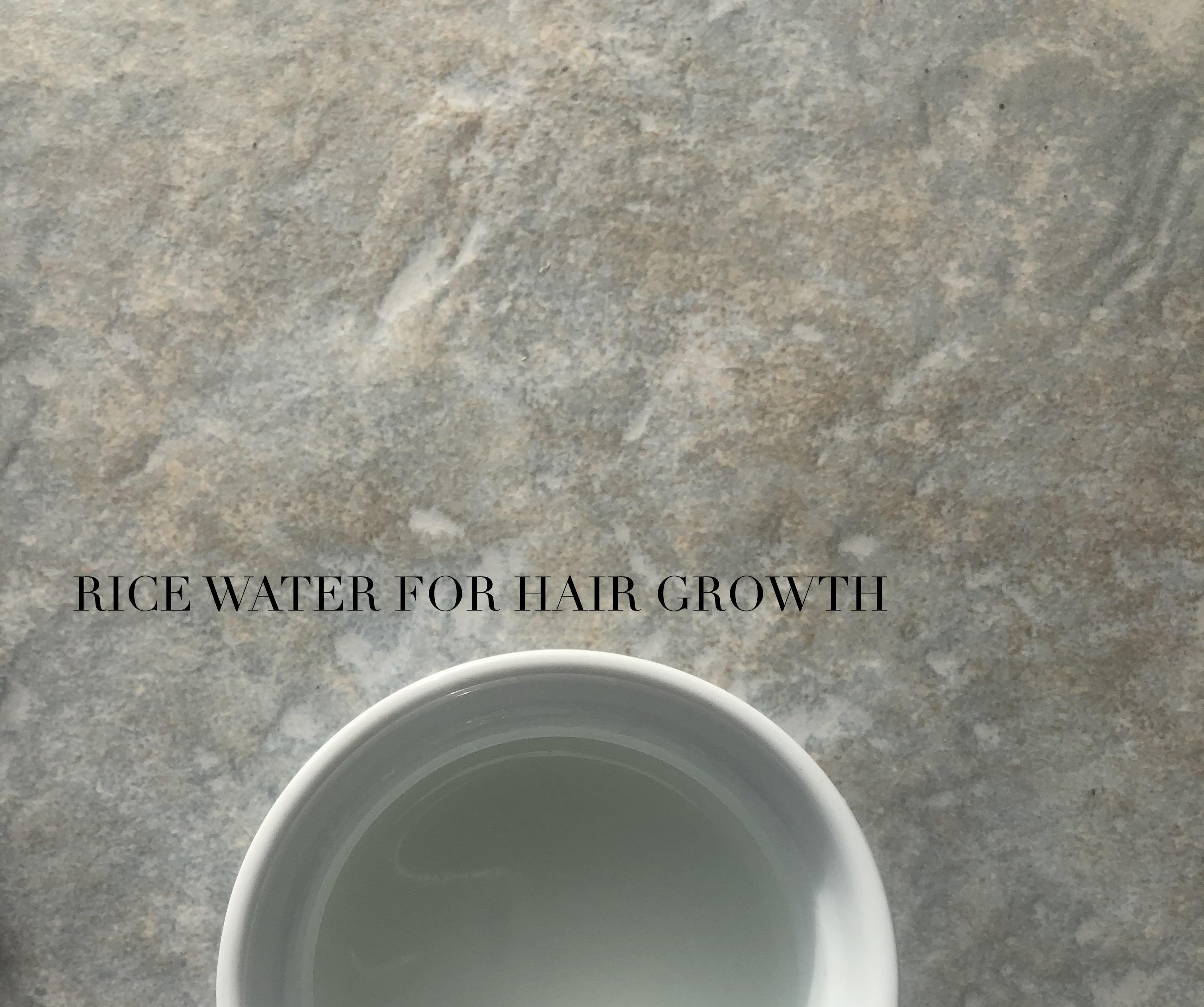 Rice Water for Hair Growth