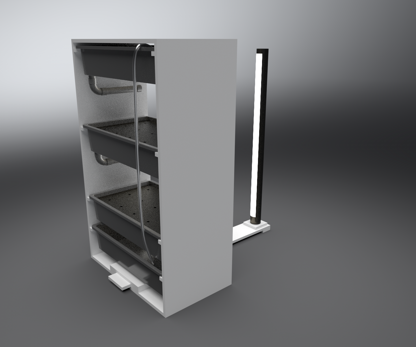 DIY Hydrofarm Test Setup