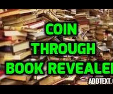 How to Penetrate a Coin Through a Book! Magic Tricks Revealed!