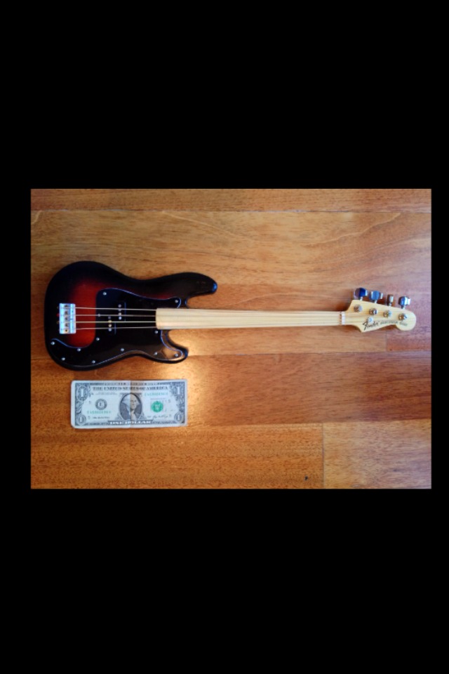 Build a Miniature 70s Fender Bass Guitar