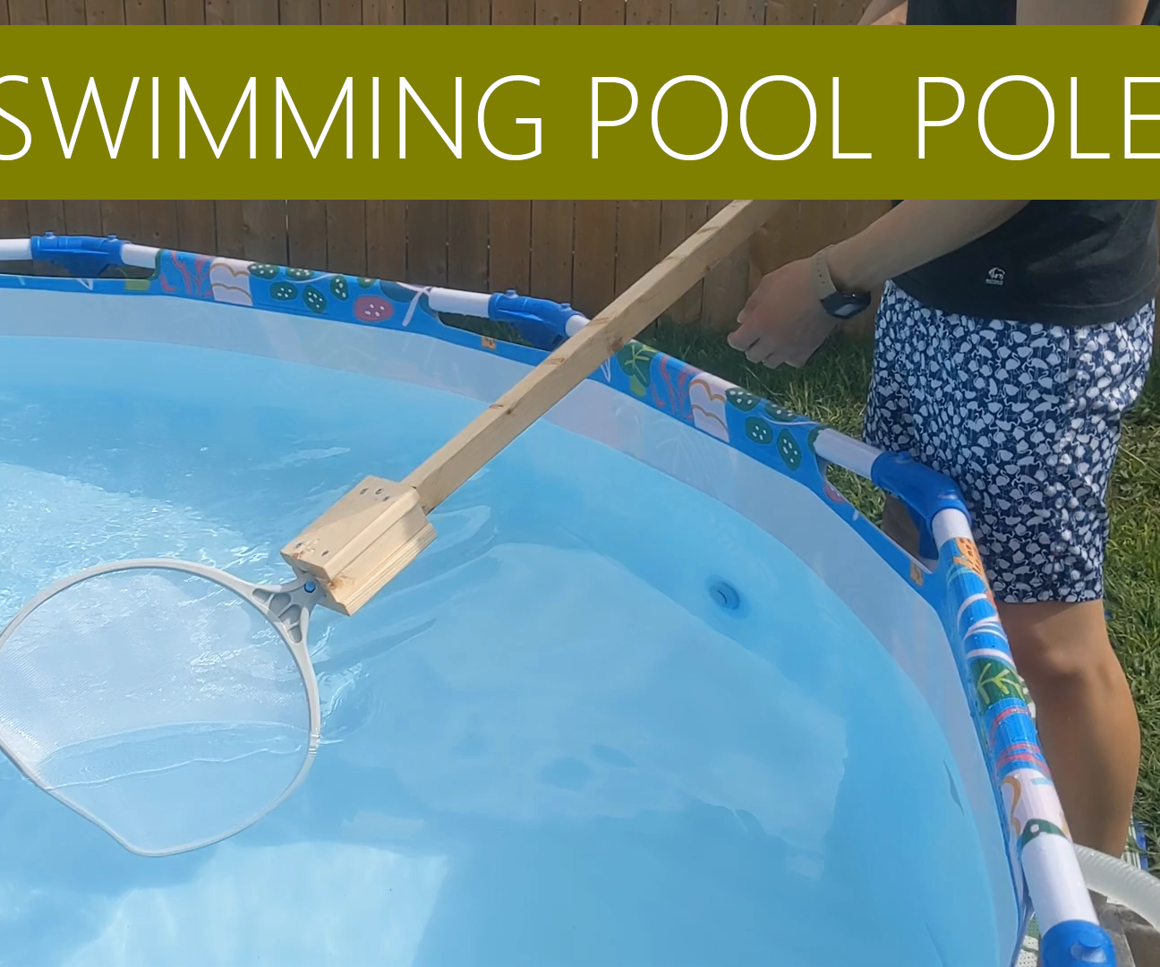 DIY Swimming Pool Pole Handle