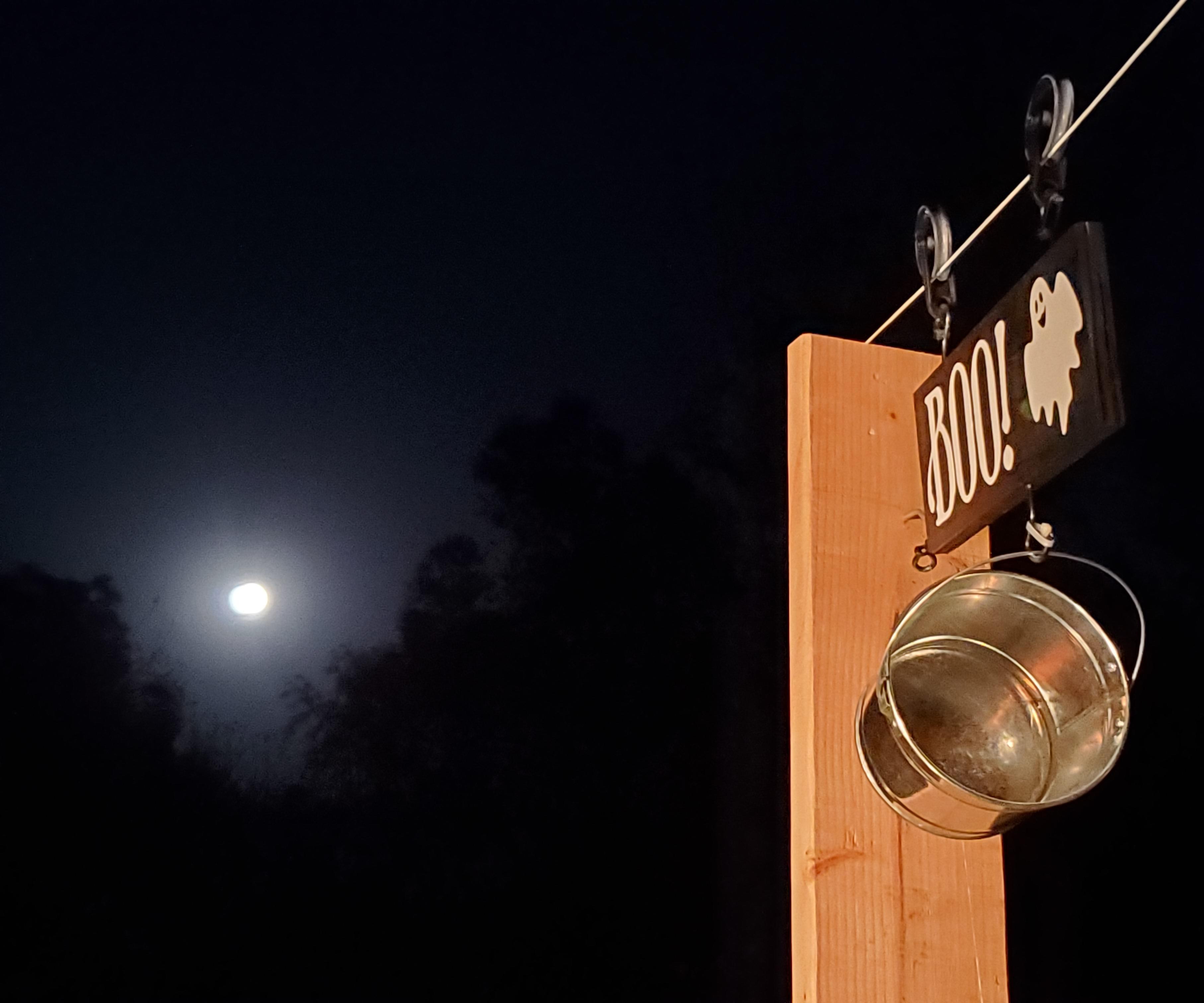Halloween Candy Zipline