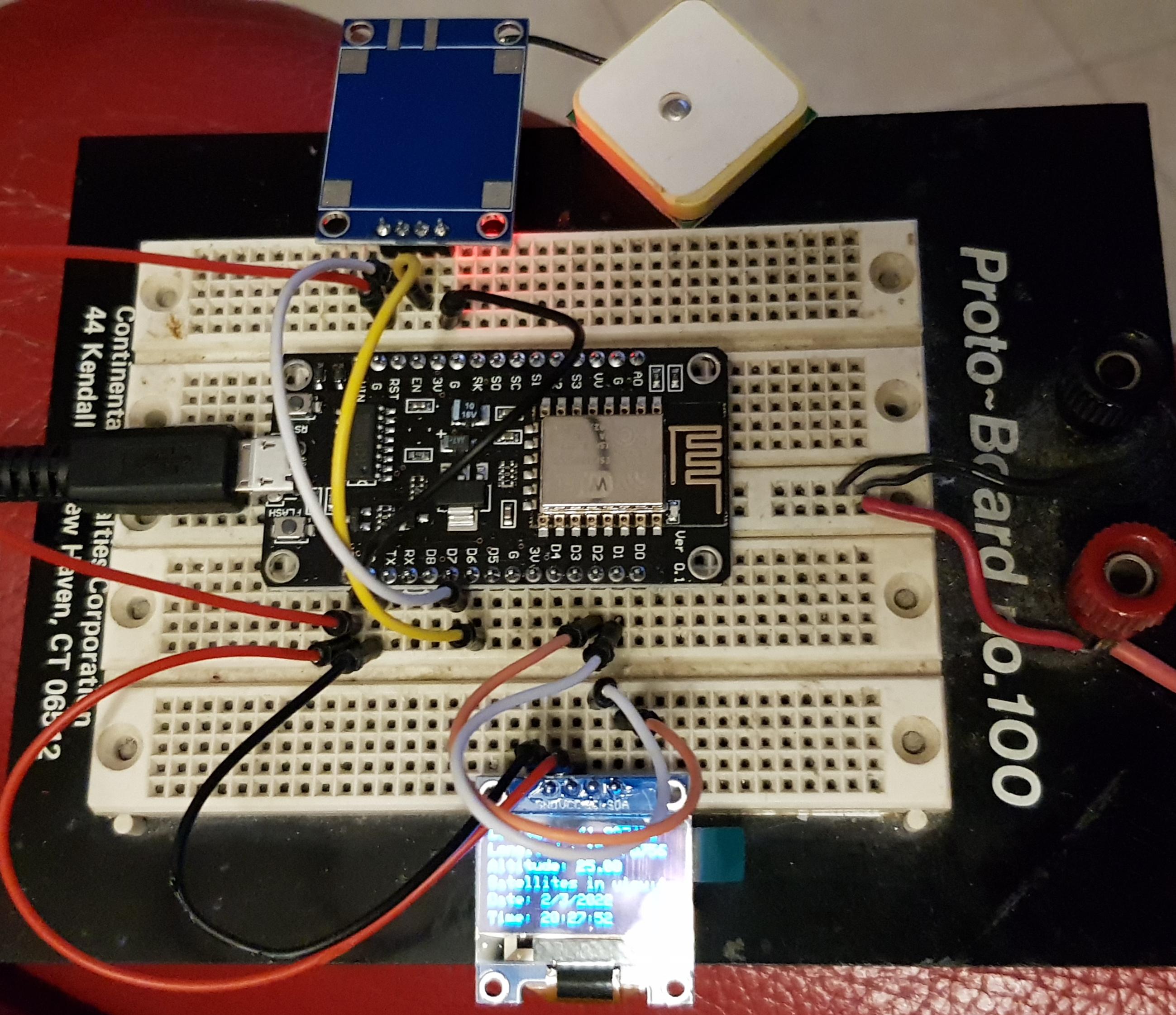 GPS Receiver With Oled Display