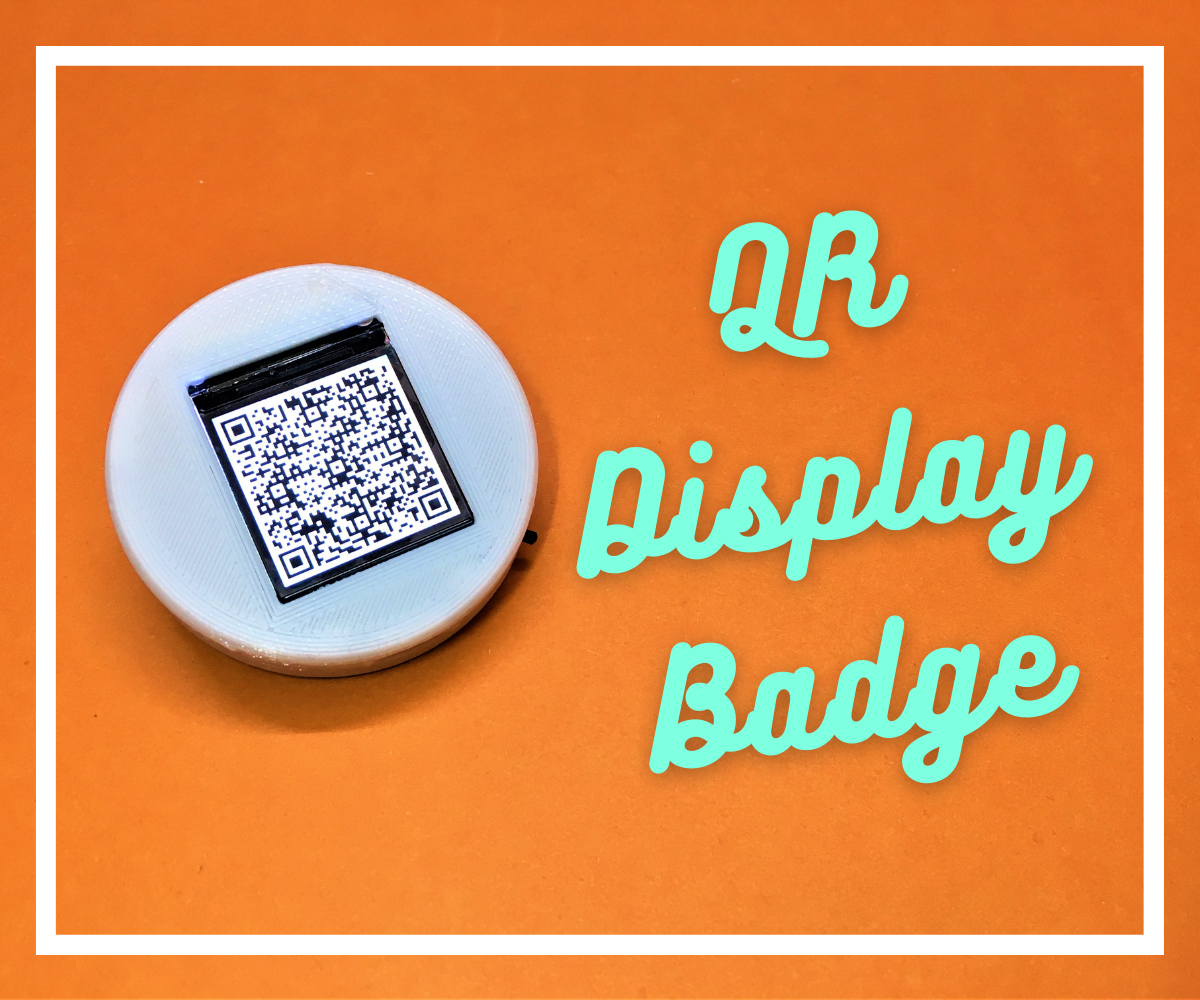 QR Display Badge