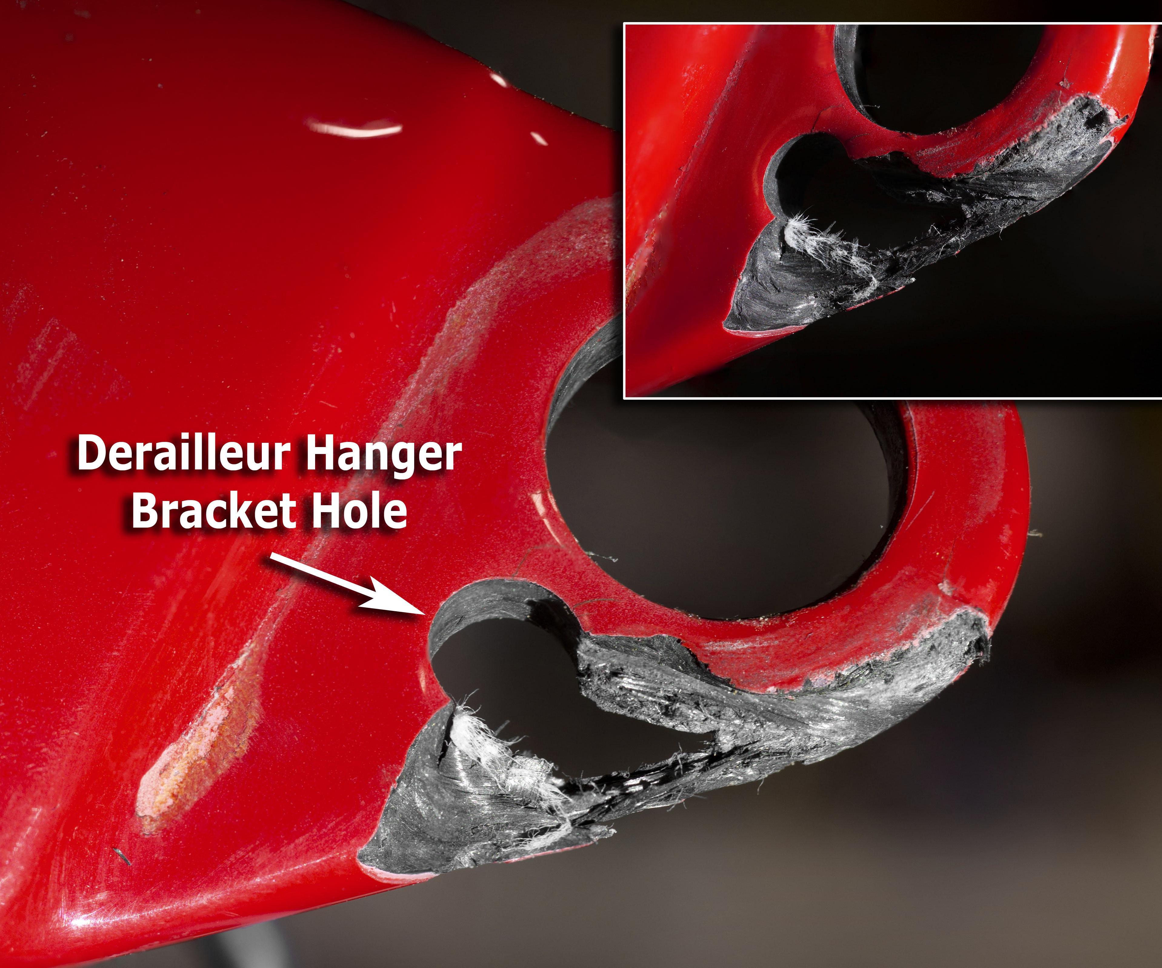 Carbon Fiber Repair: Damaged Bicycle Dropout