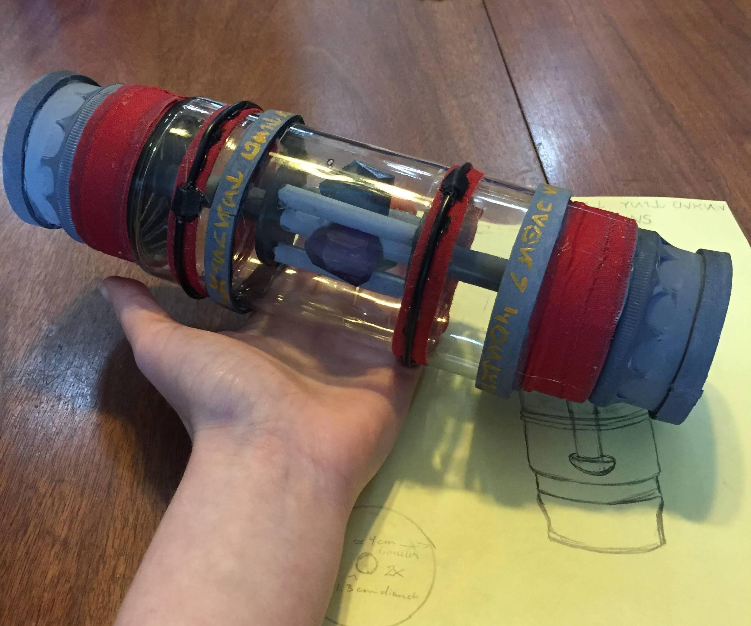 Star Wars Kyber Crystal Container Prop