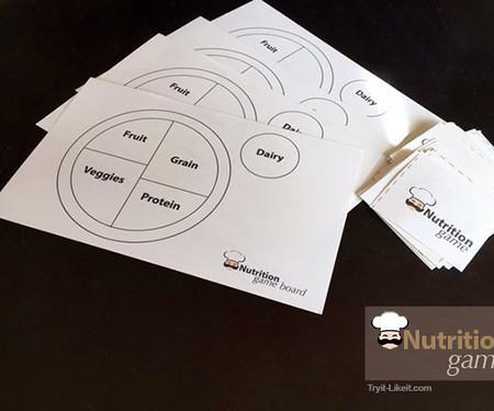 The Nutrition Game - Free Printable Game