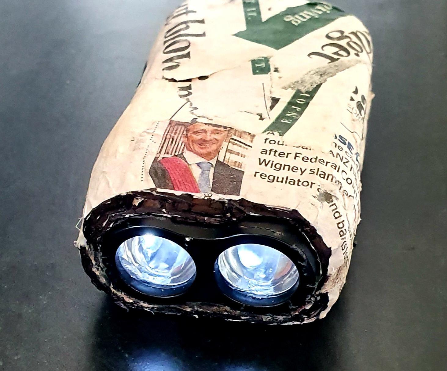 Paper Laminated Torch Case