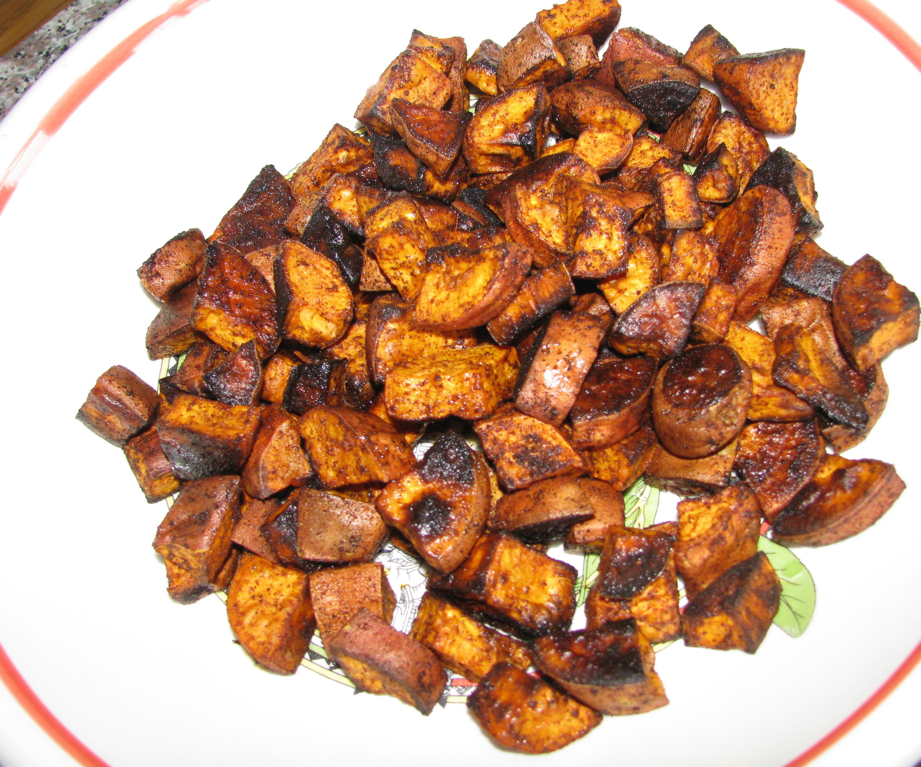 Roasted Sweet Potato Bites