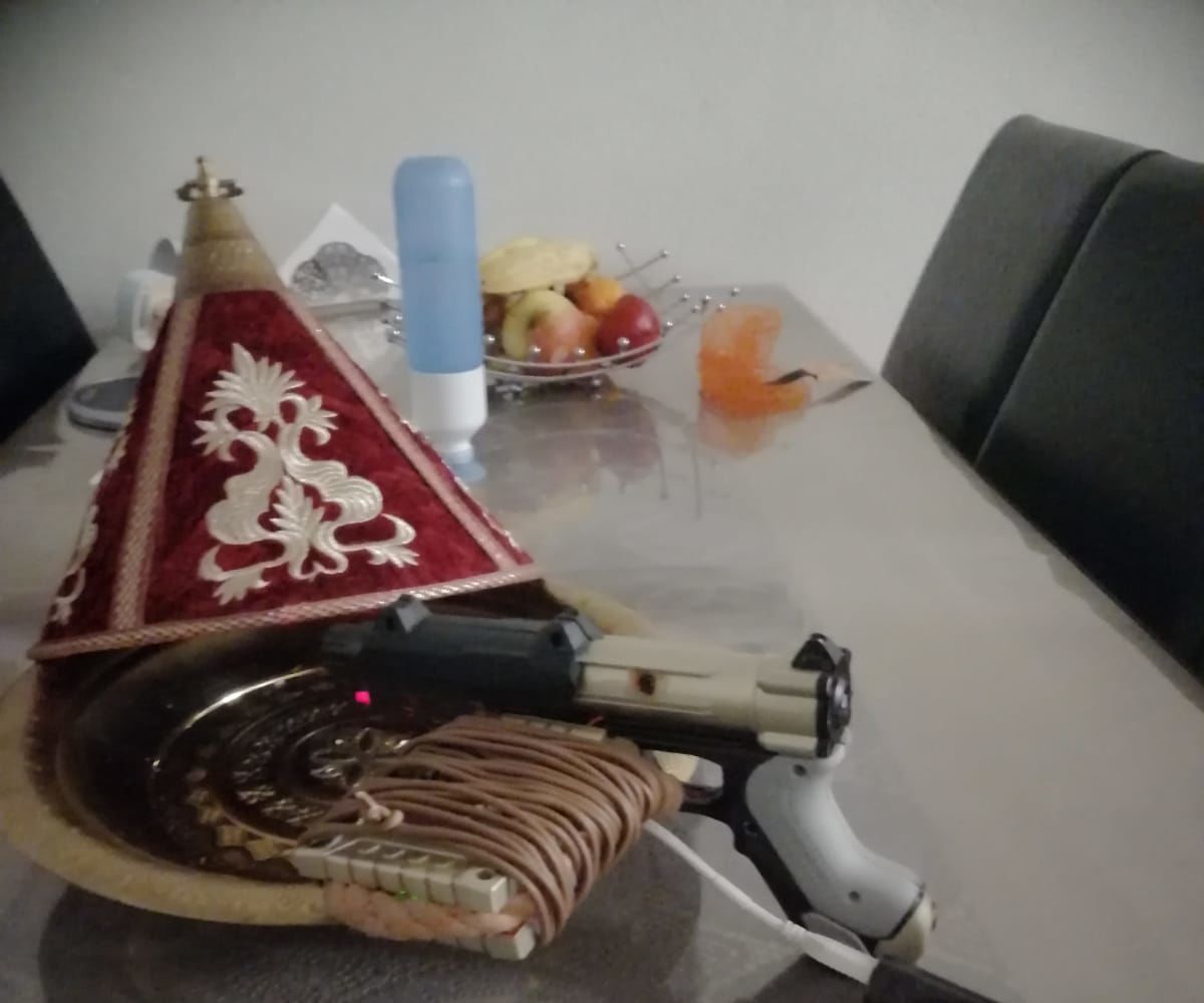 LASER GUN LUGER SHARP 