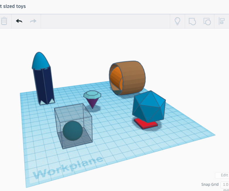 5 Pocket Sized Toys for Little Kids (in Tinkercad)