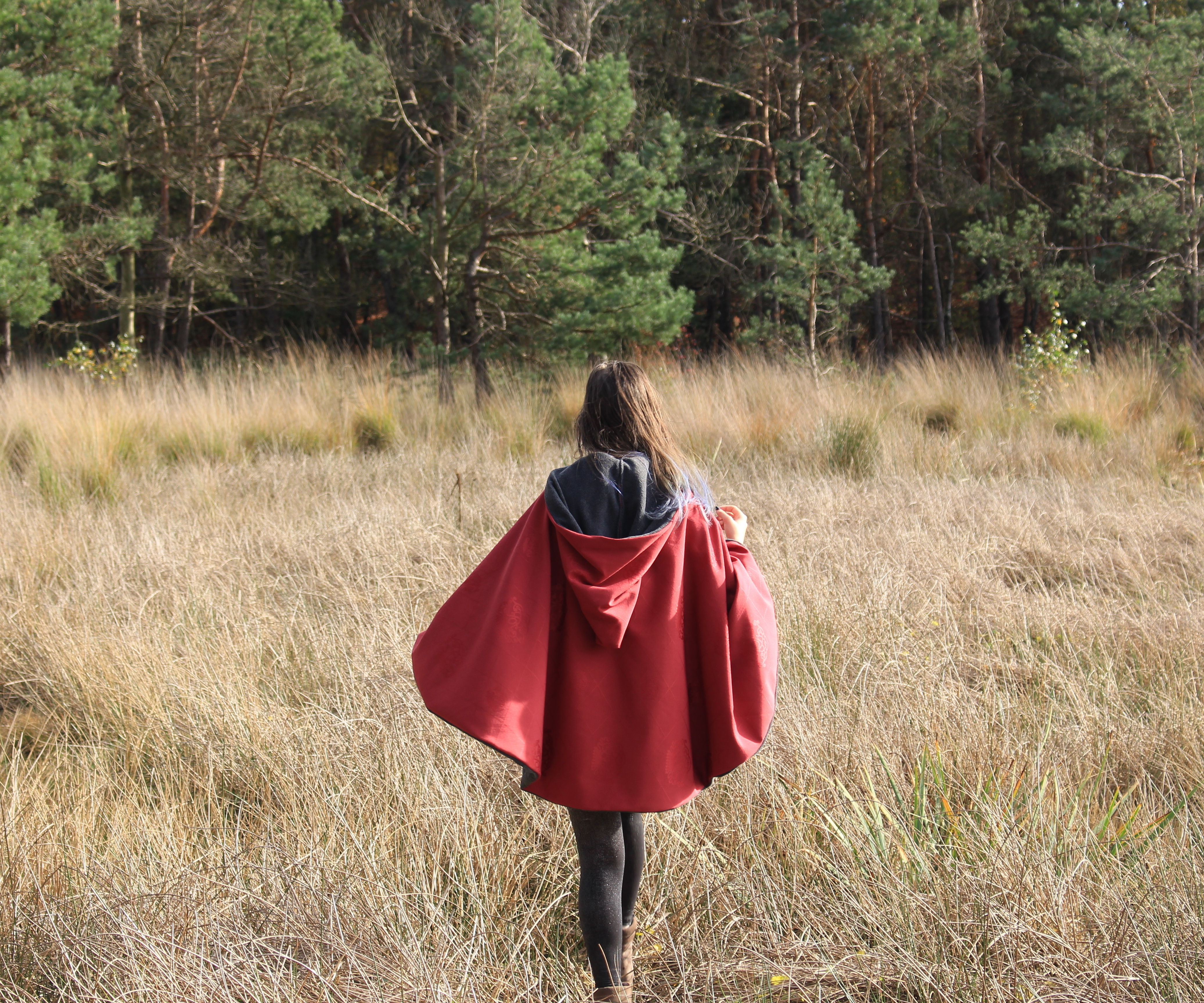 Little Red Riding Hood Invertible Wolf Cloak