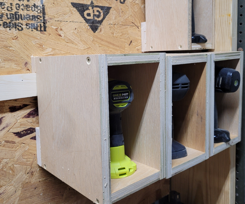 Simple Tool Storage Wall With French Cleats