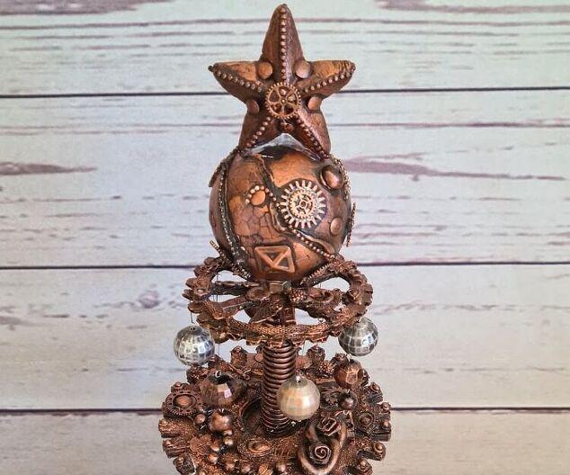 Steampunk Themed Christmas Tree