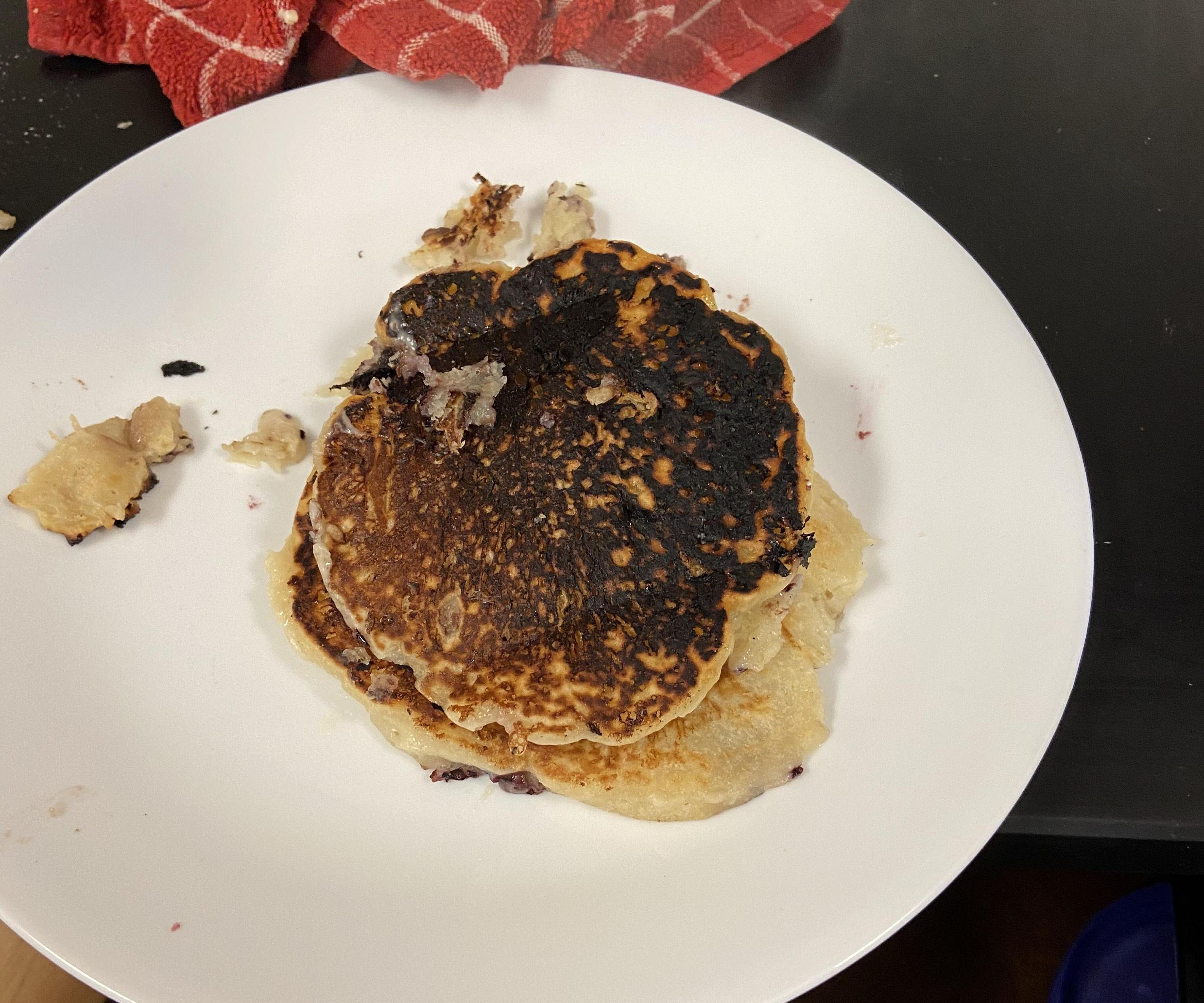 White Chocolate Pancakes