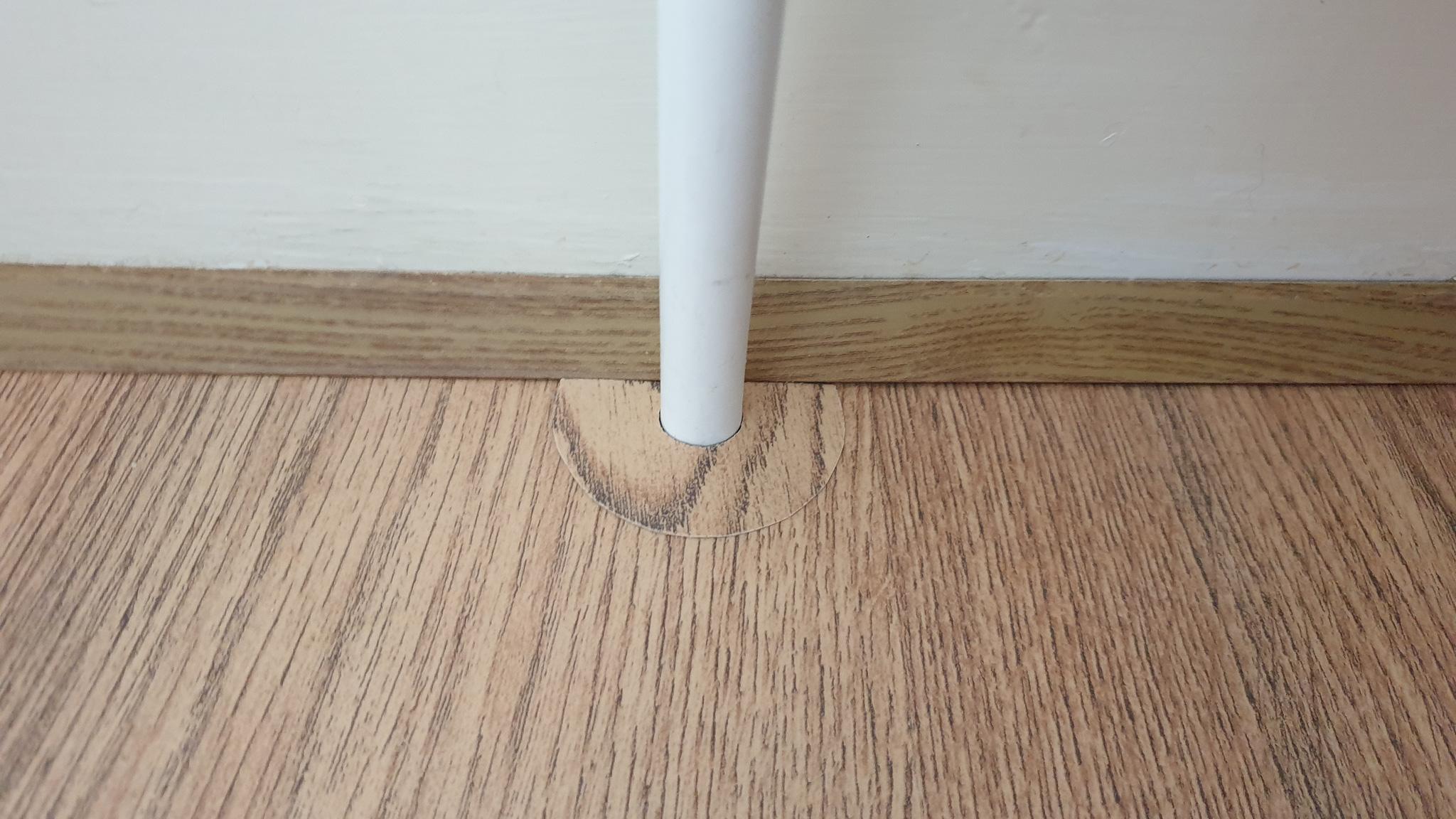 DIY Laminate Pipe Cover