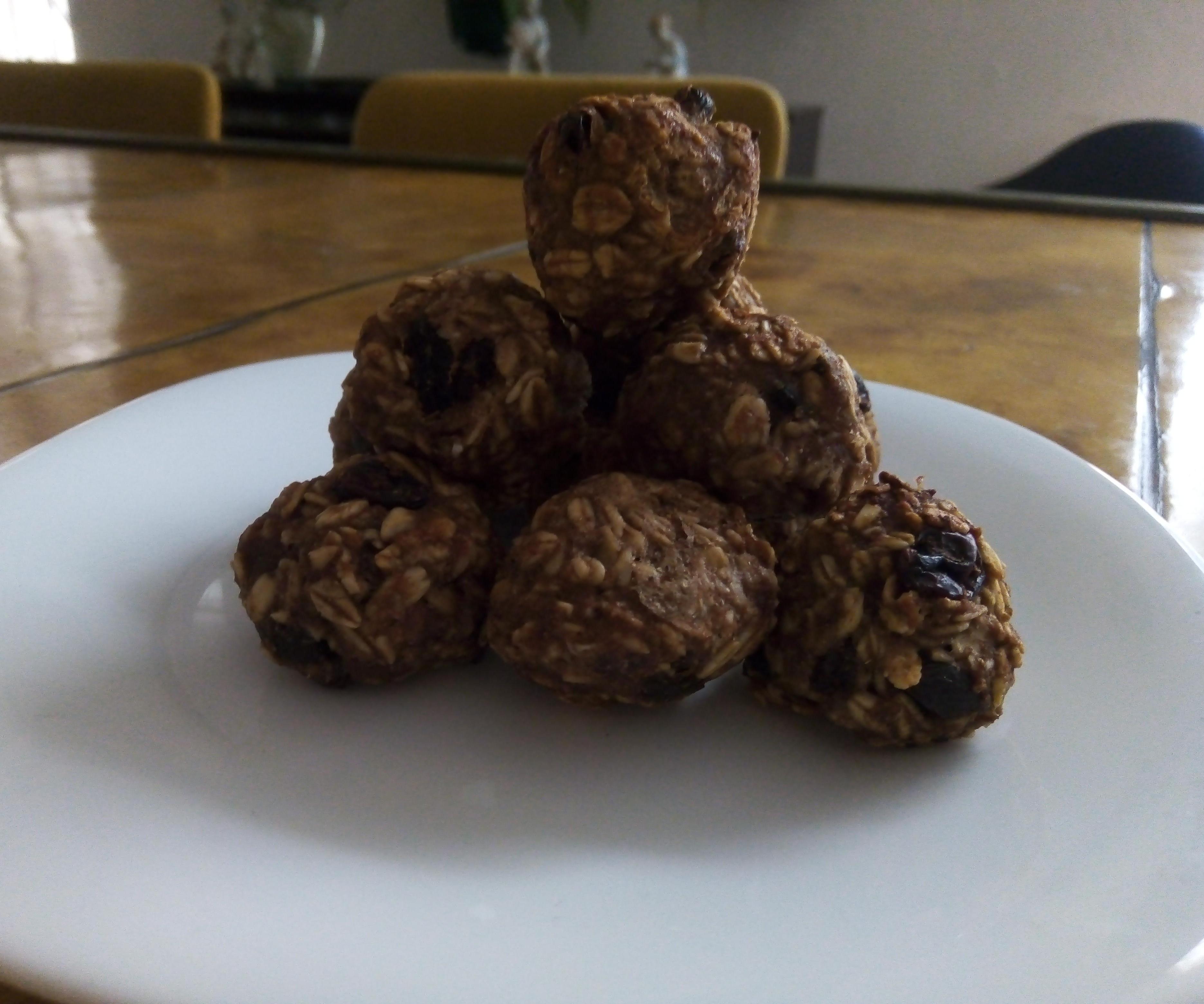 No Added Sugar Banana Bread Cookie Balls