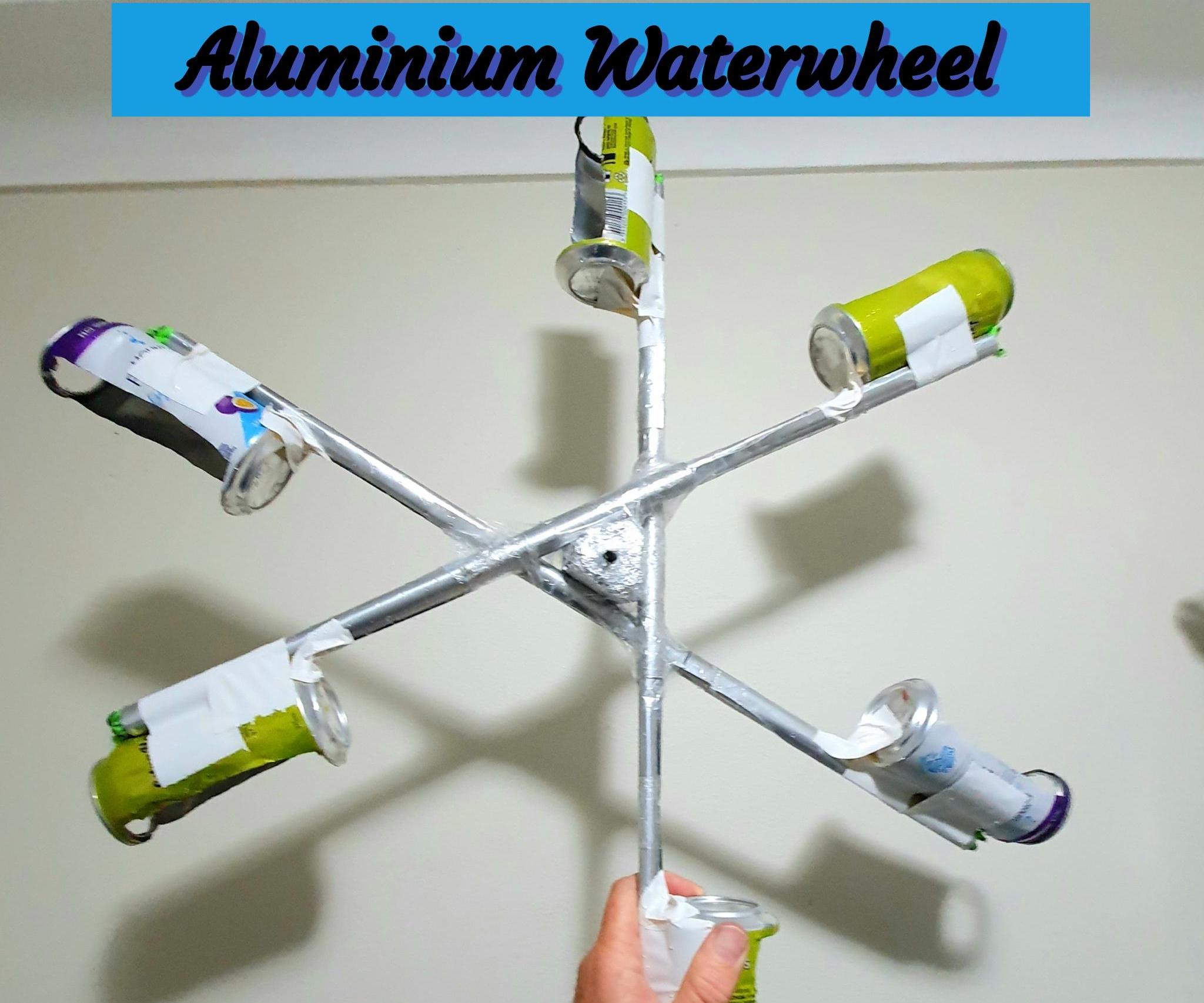 Aluminium Beer Can Waterwheel