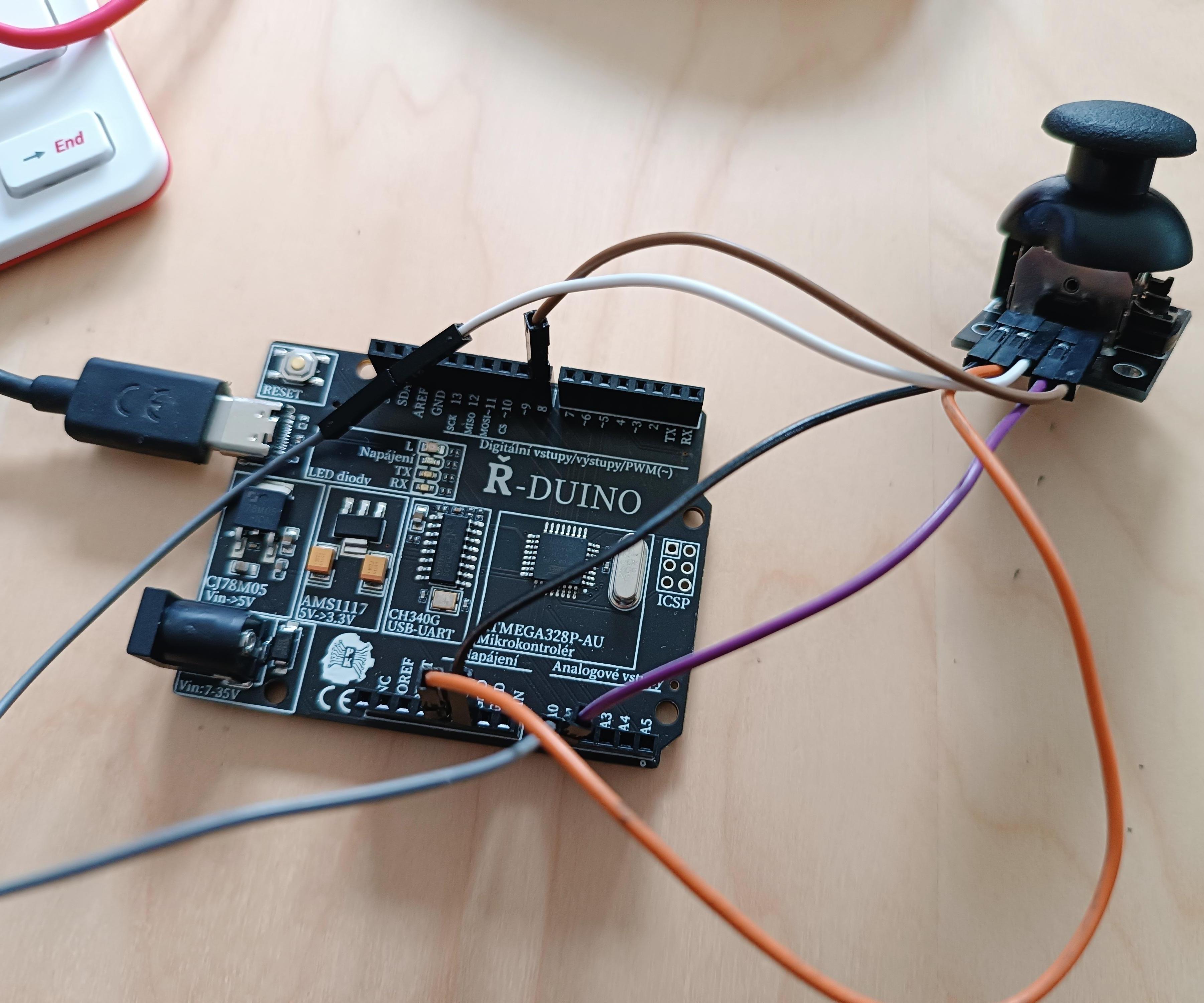 Analogový Joystick PS2