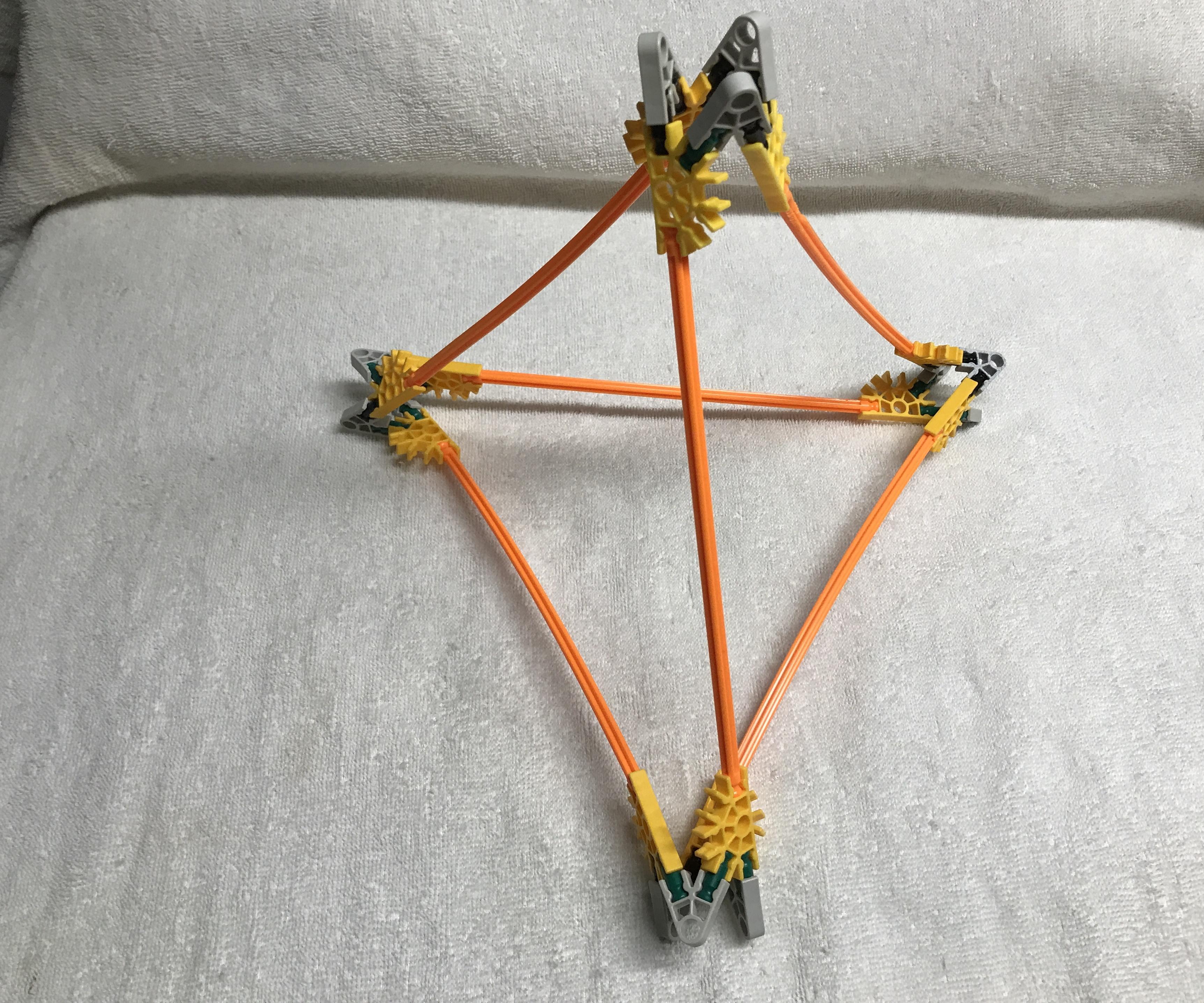 KNEX Stressed Tetrahedron