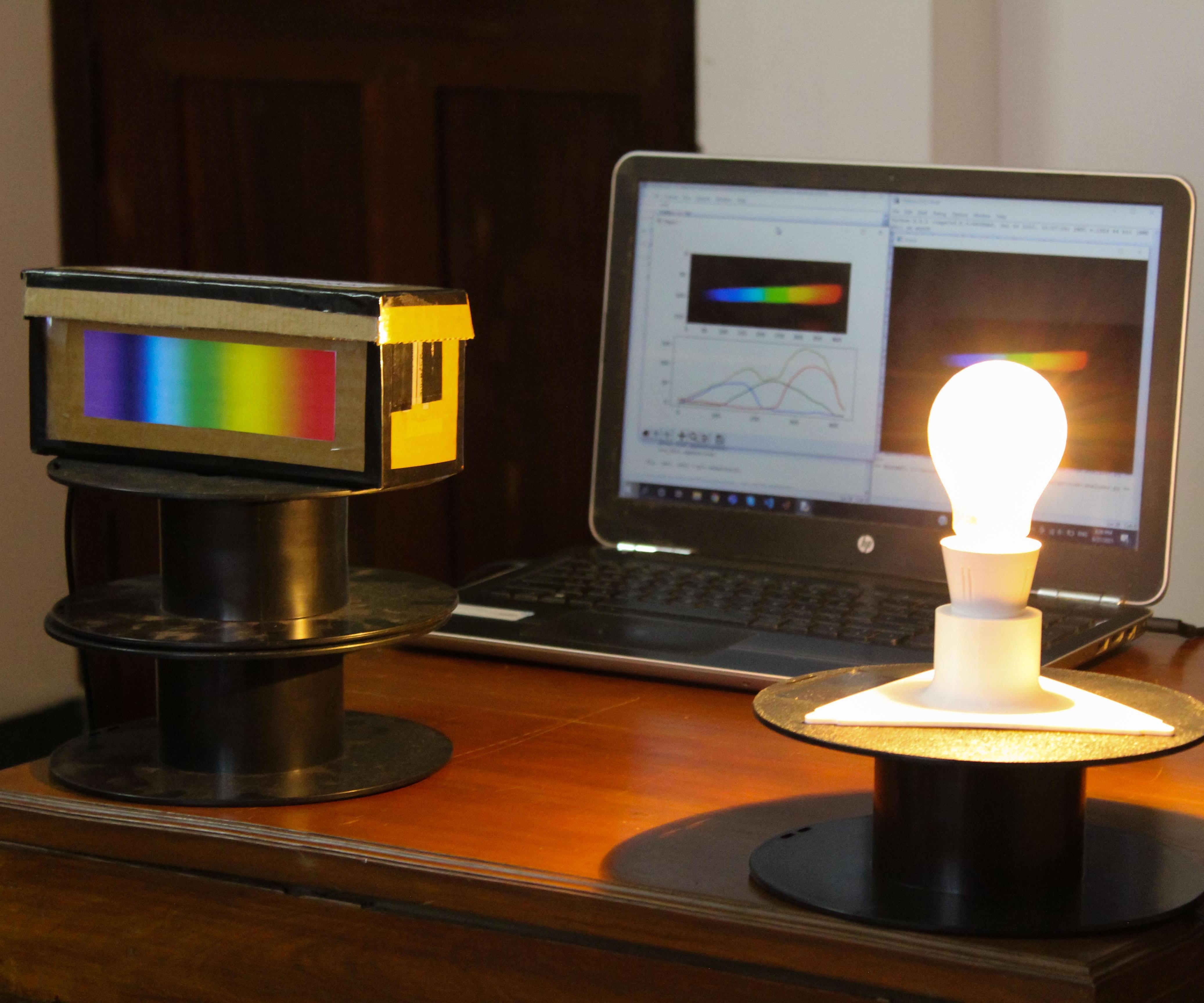 DIY Low Cost Spectrometer