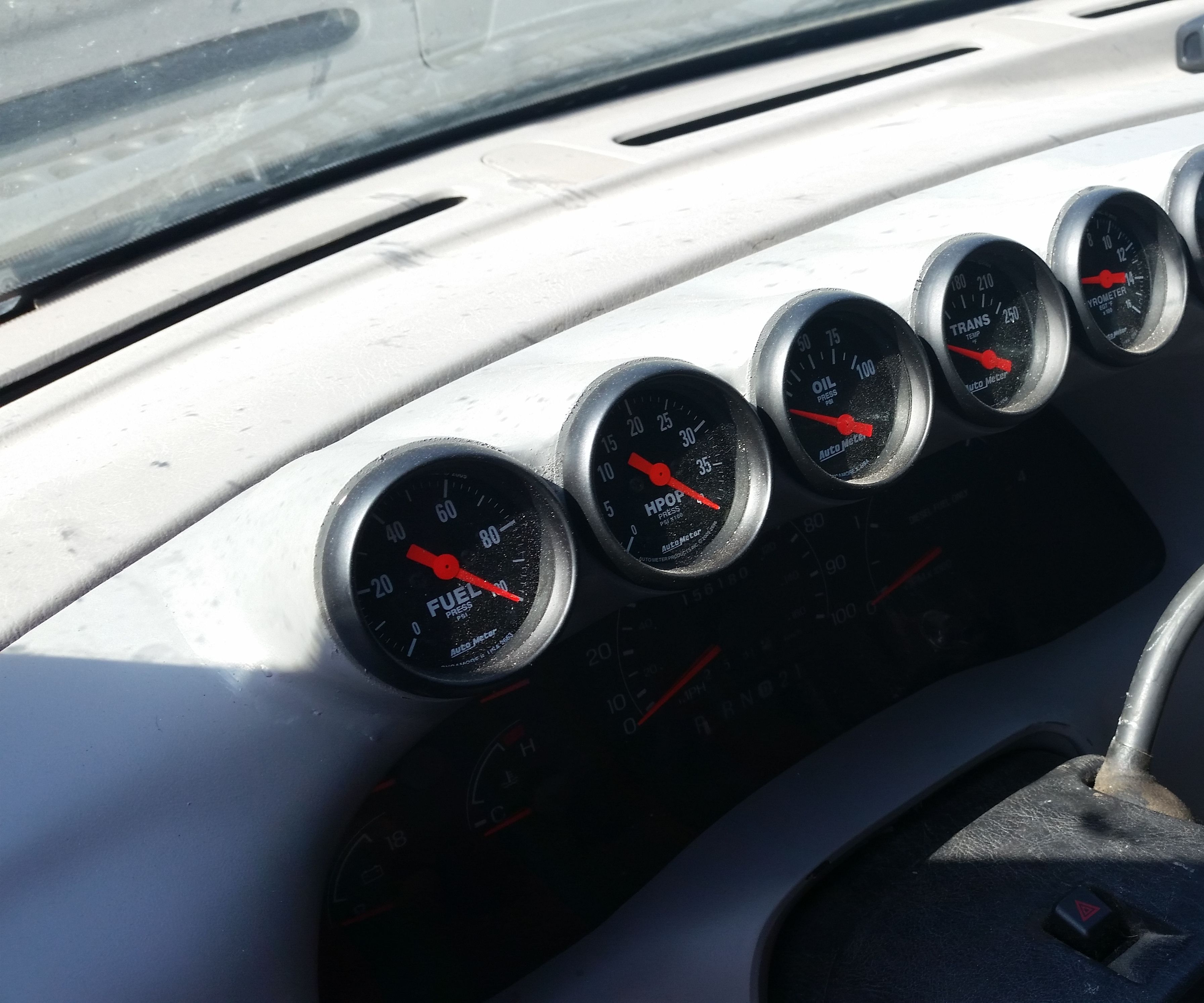 DIY Automotive Dashboard Gauge Pod