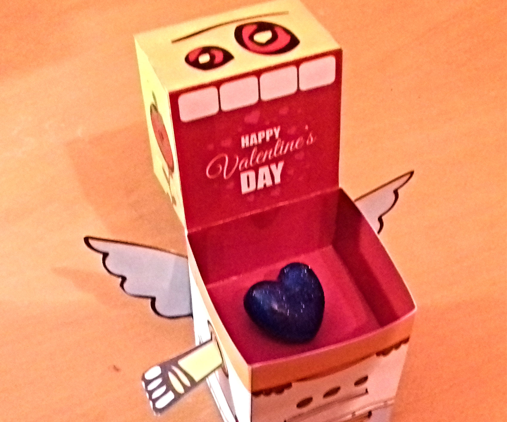 Valentines Heart Badge 