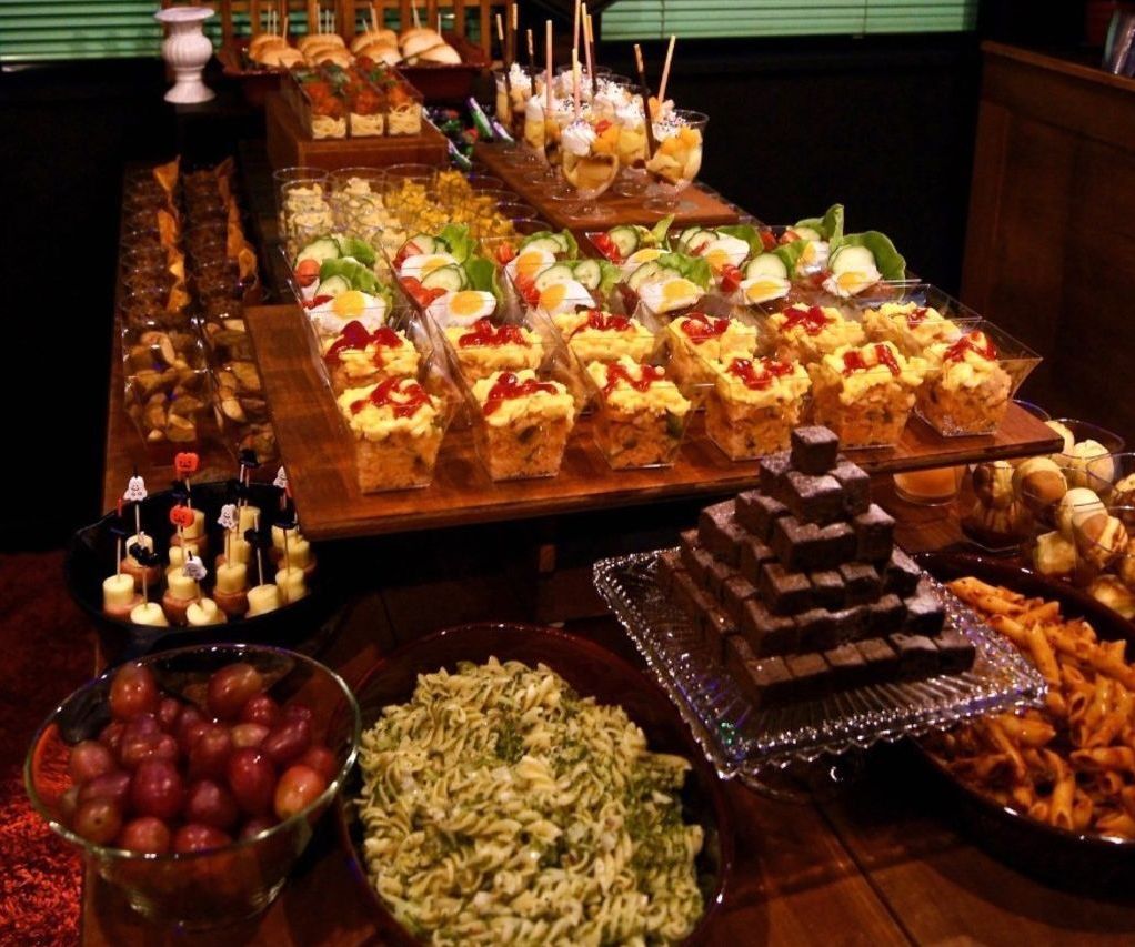 Rustic Halloween Food Display!