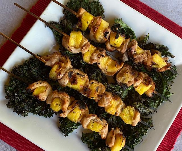 Island-Style Chicken Skewers