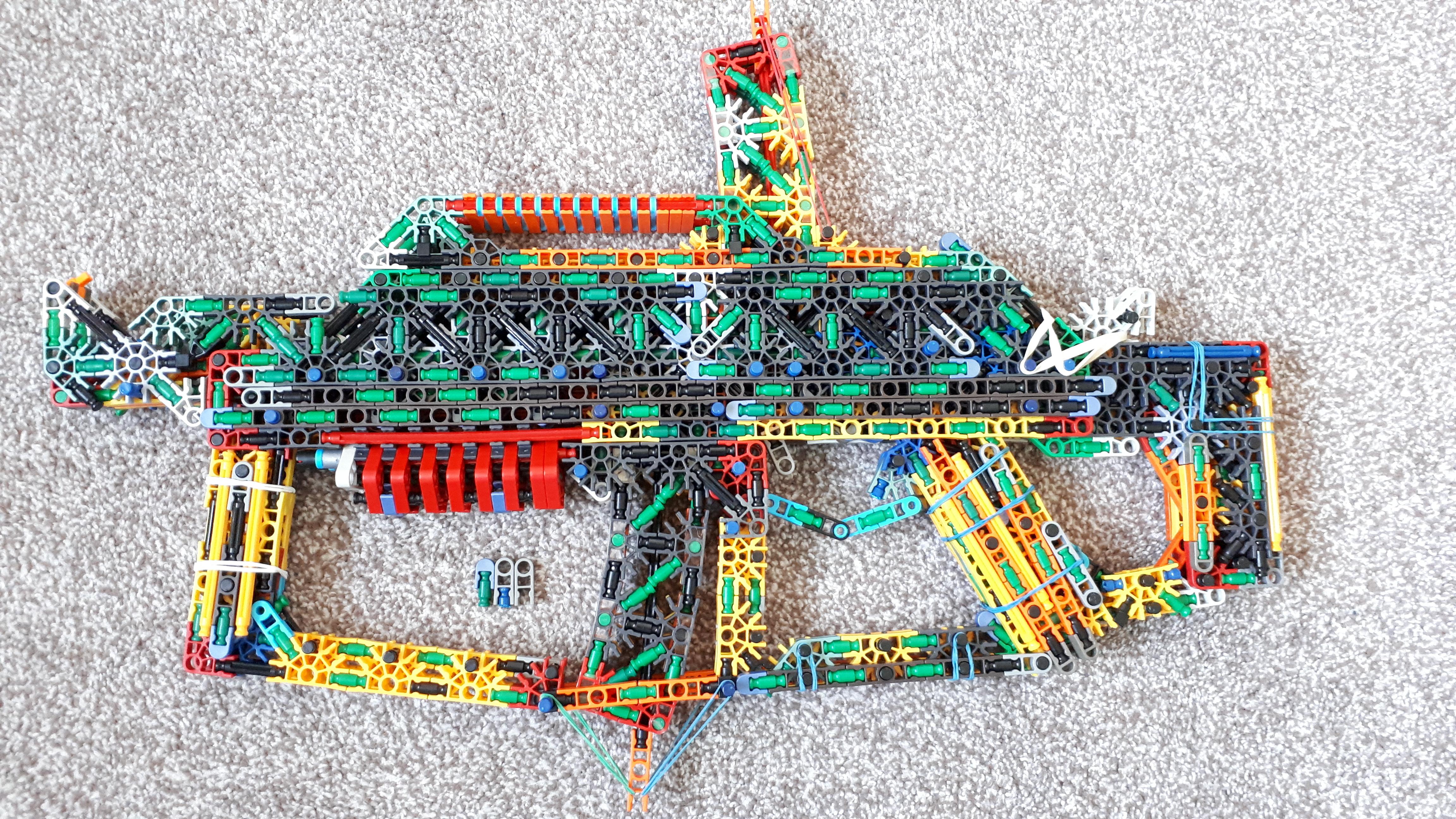K'NEX Project GM. Emerald - (SMG) (INSTRUCTIONS!!!)